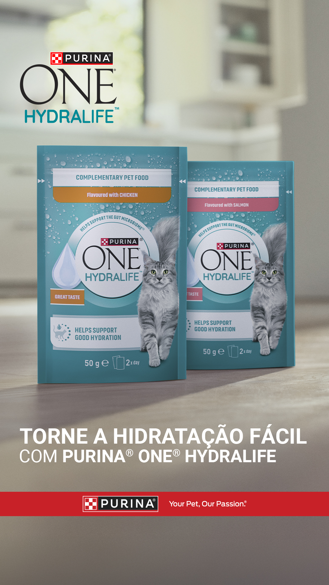 Purina Portugal Facebook ad from Jul 27, 2026