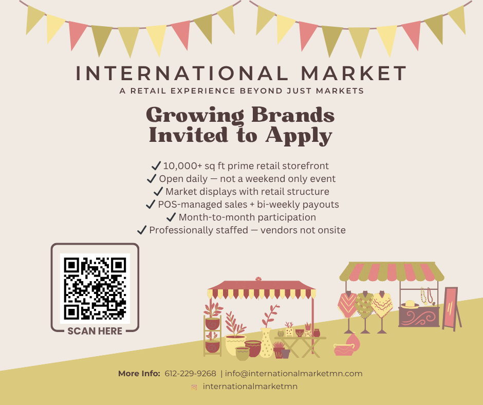 International Market - West End SLP Facebook ad: Grow Beyond Markets