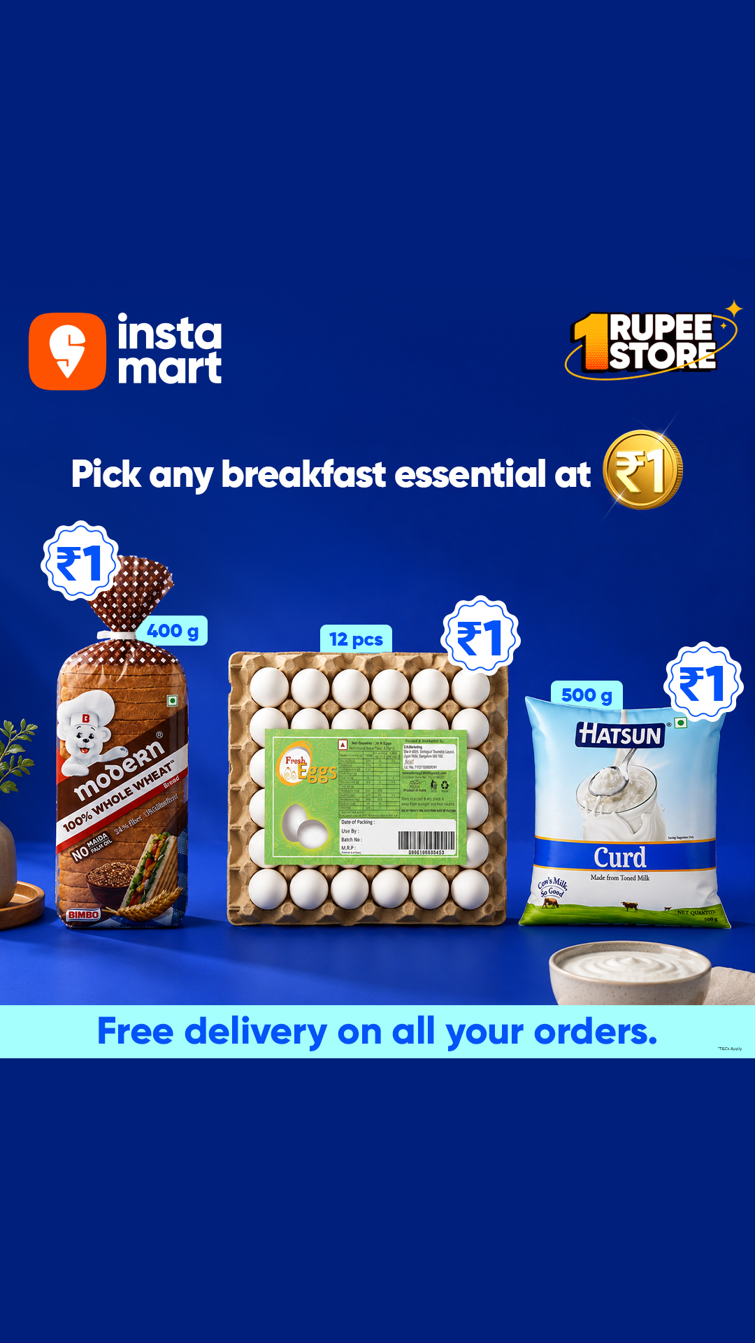 Swiggy Instamart Facebook ad