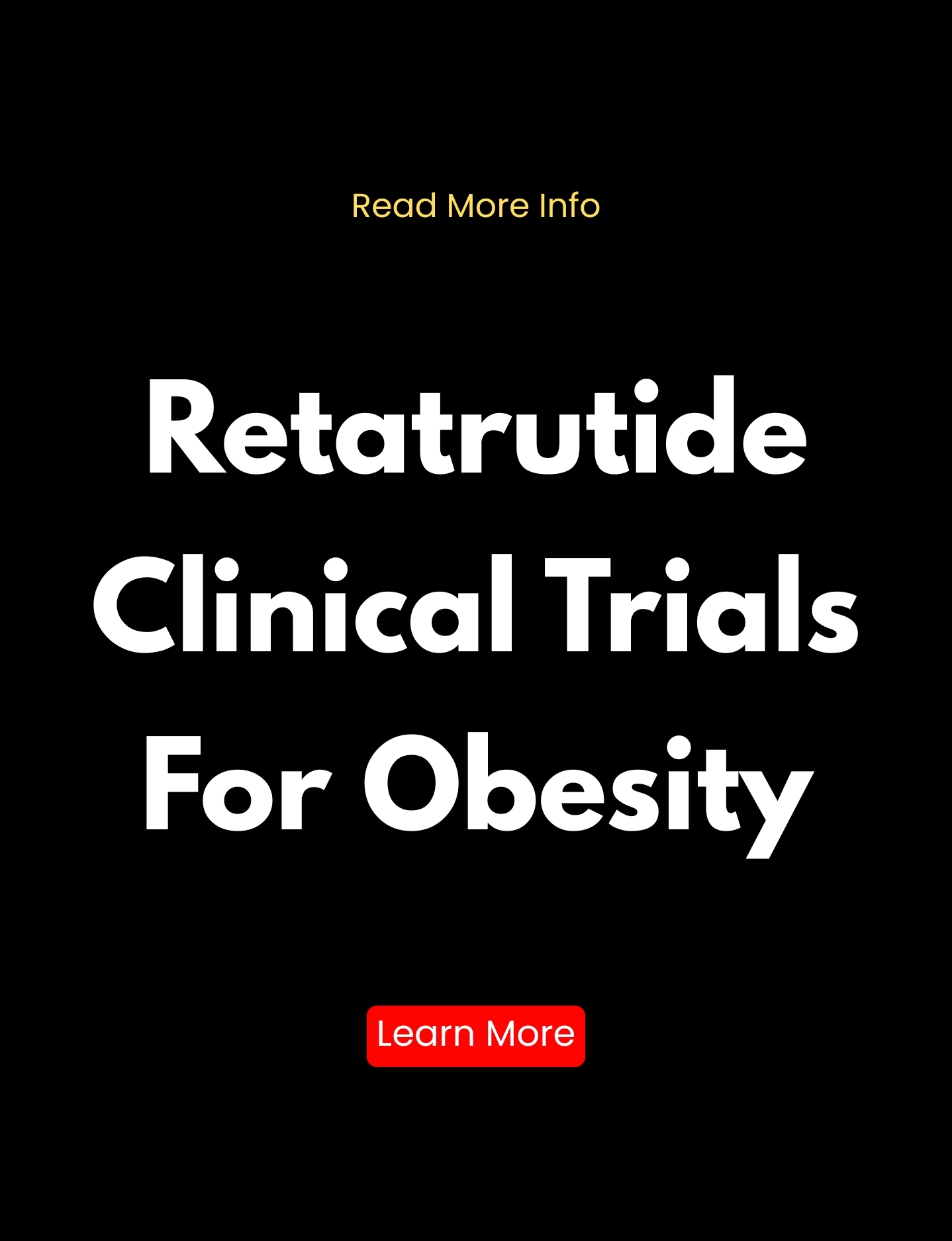 Best choice Facebook ad: Learn more about retatrutide clinical trials for obesity.