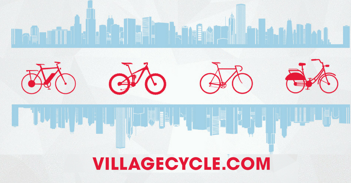 Village Cycle Center Facebook ad: Thousands of bikes IN STOCK Walk in and…