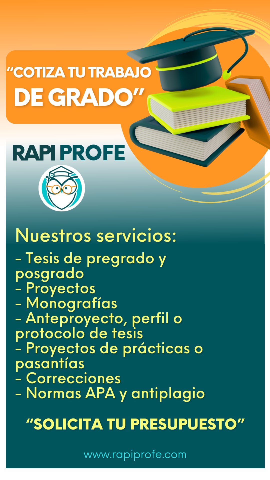Rapiprofe Facebook ad