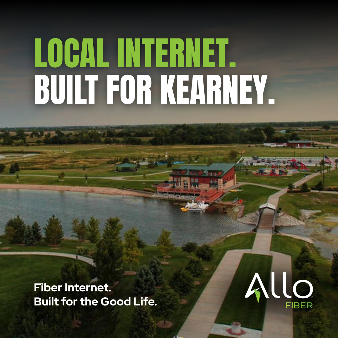 ALLO Fiber Nebraska Facebook ad: Nebraska-Born Fiber