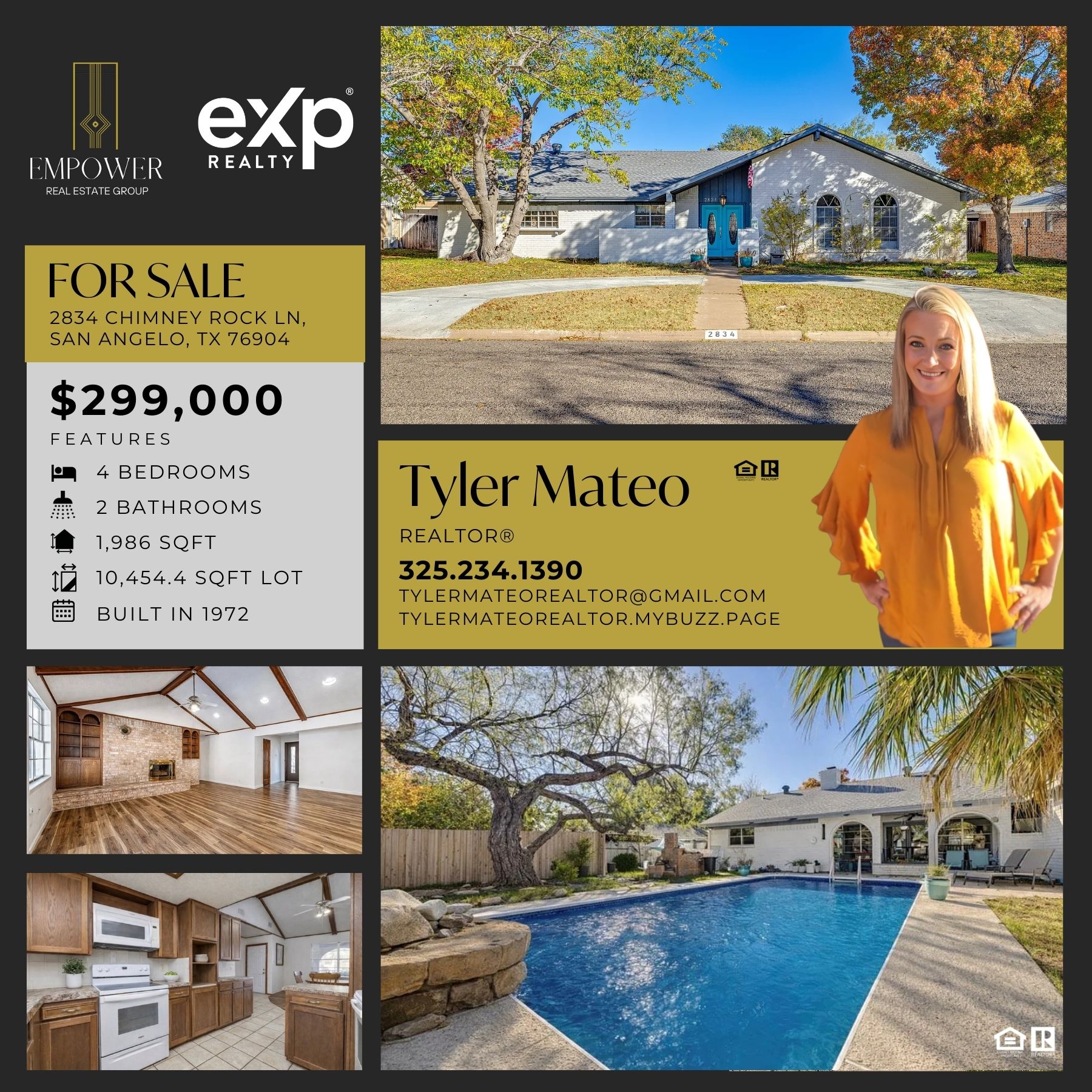 Tyler Mateo, Realtor Facebook ad