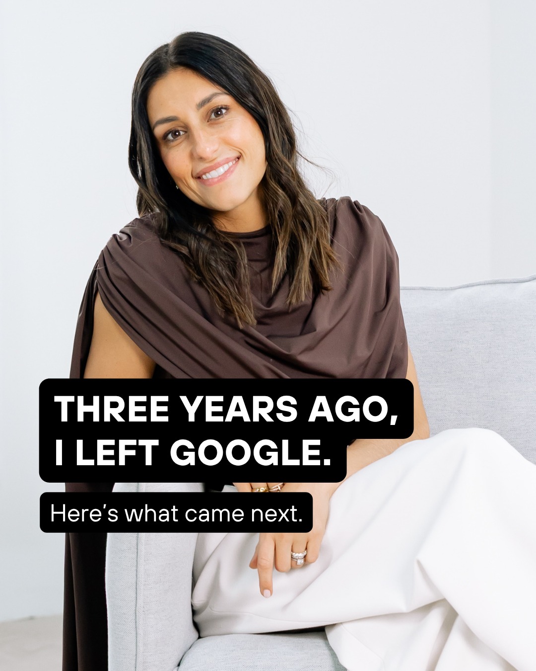 SWM Consulting and Digital Agency Facebook ad: Three years ago I left Google to start…