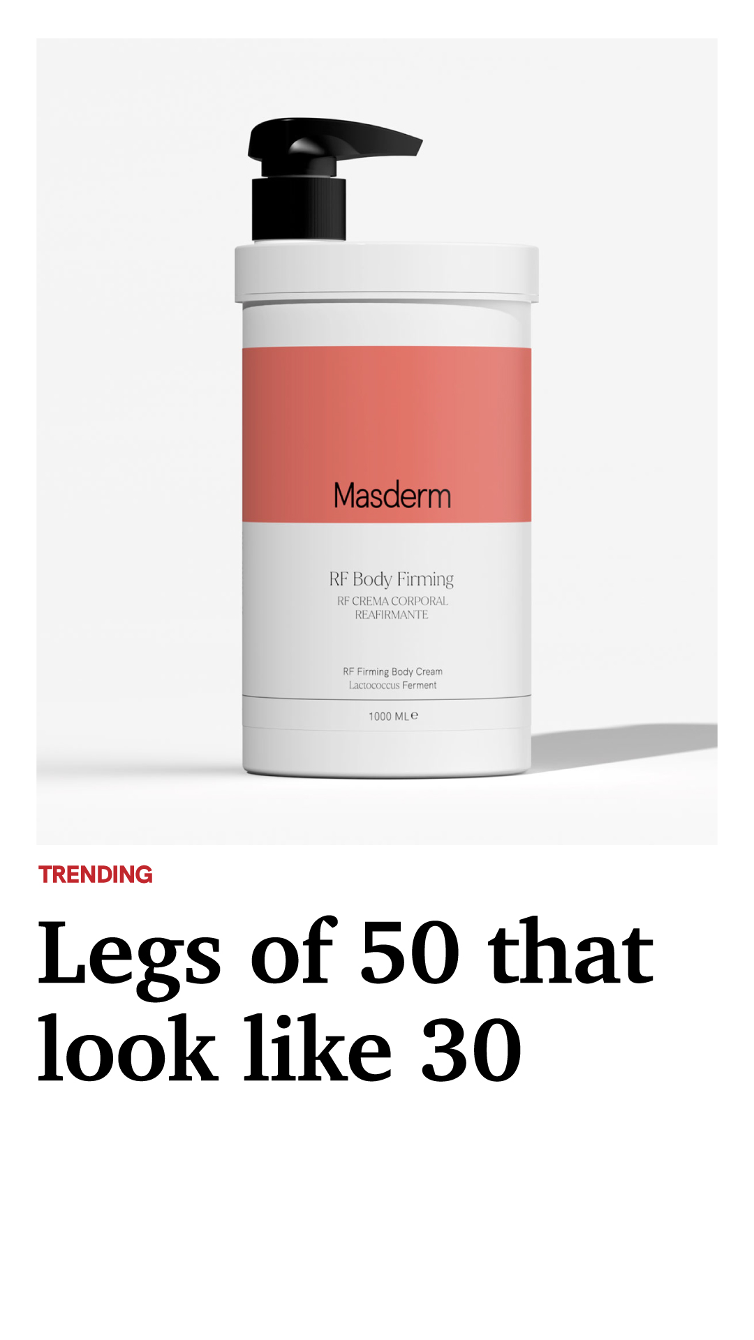Masderm Facebook ad