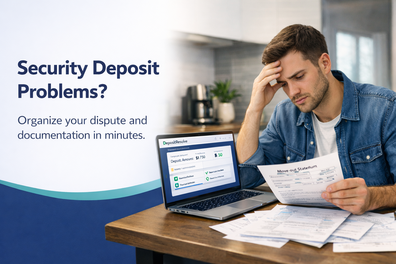 DepositeResolve Facebook ad: Deposit Not Returned?