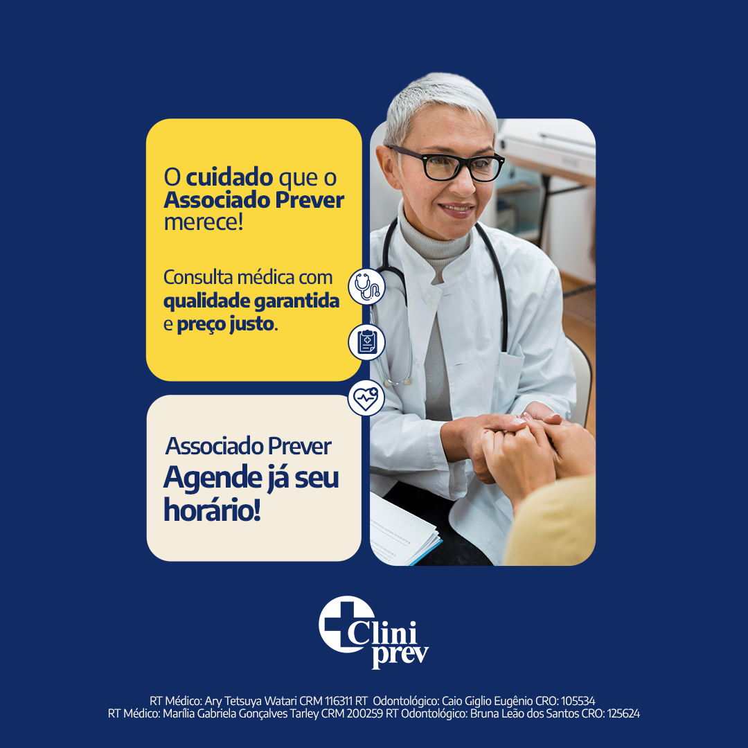 Cliniprev Marília Facebook ad from Dec 11, 2025