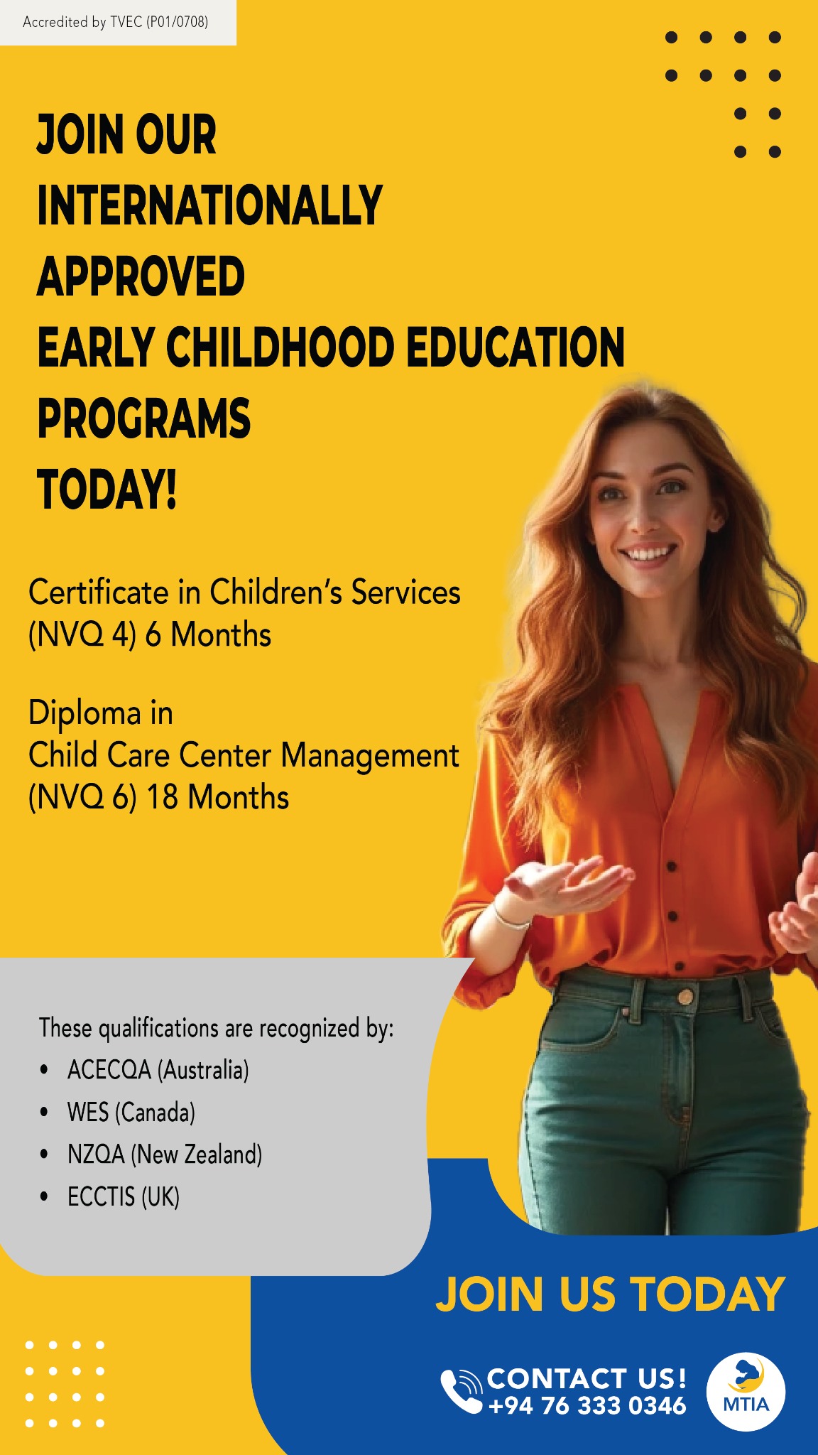 MTIA - Mother's Touch International Academy Facebook ad