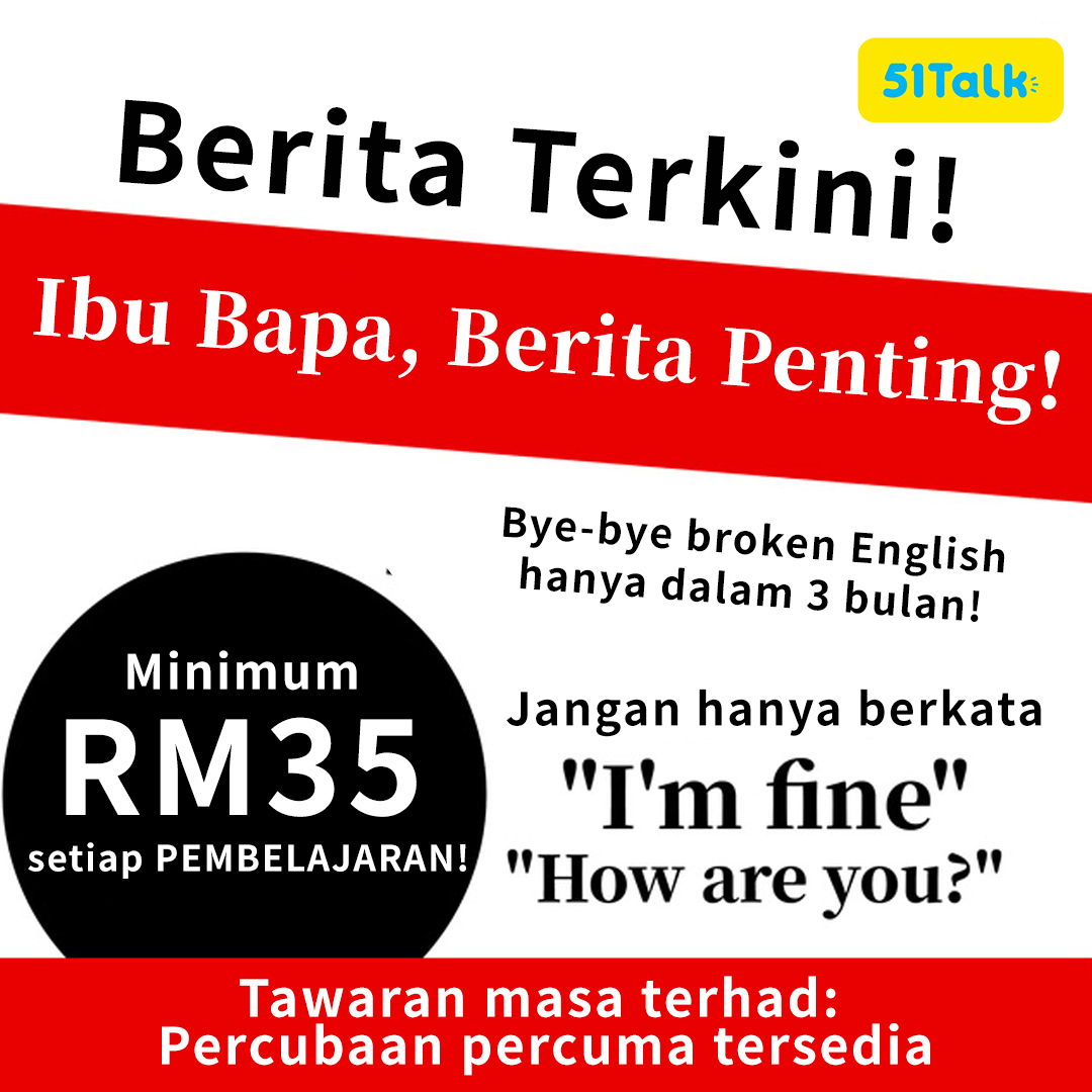 51Talk MY Facebook ad