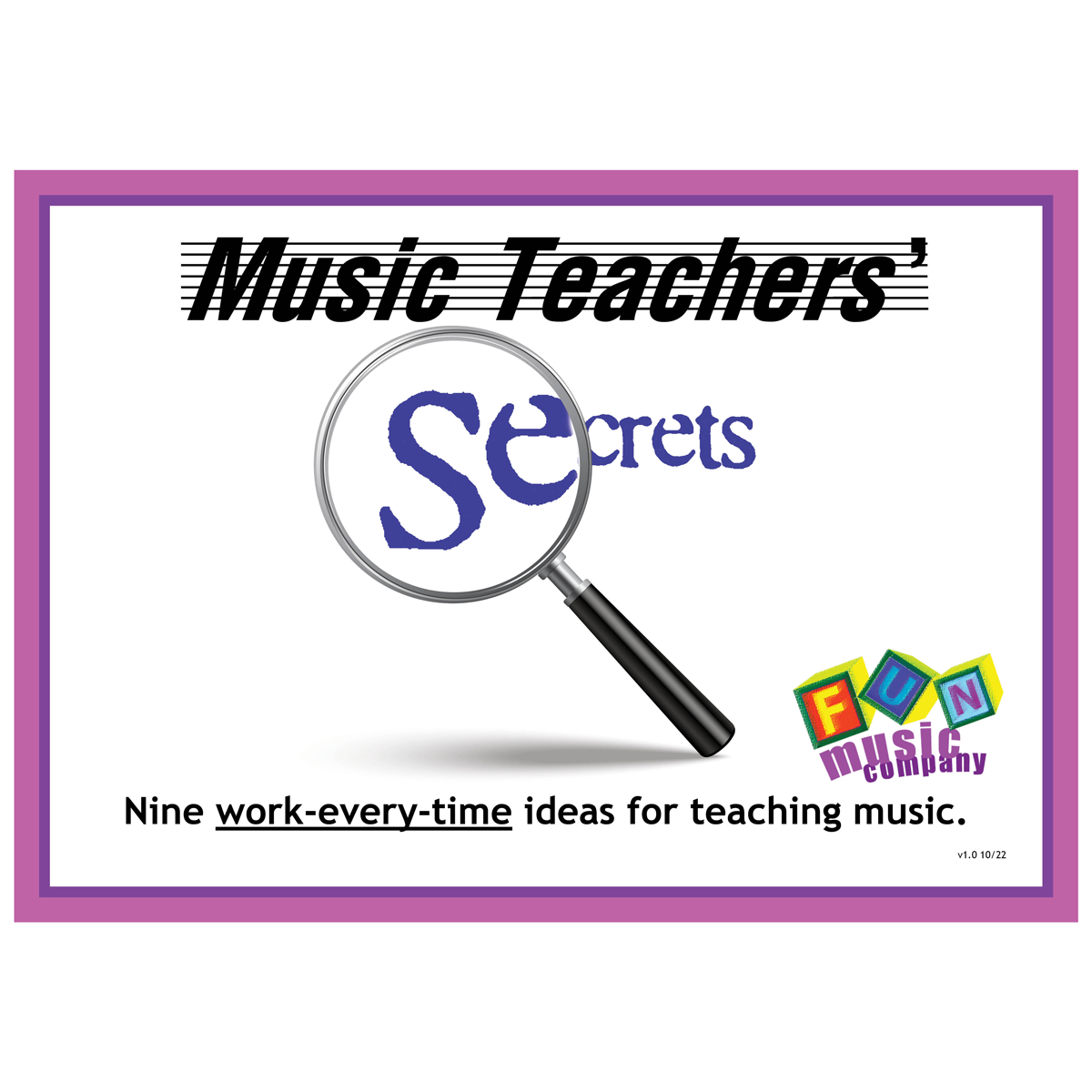 The Fun Music Company Facebook ad: Music Teacher Secrets | The Fun Music Company