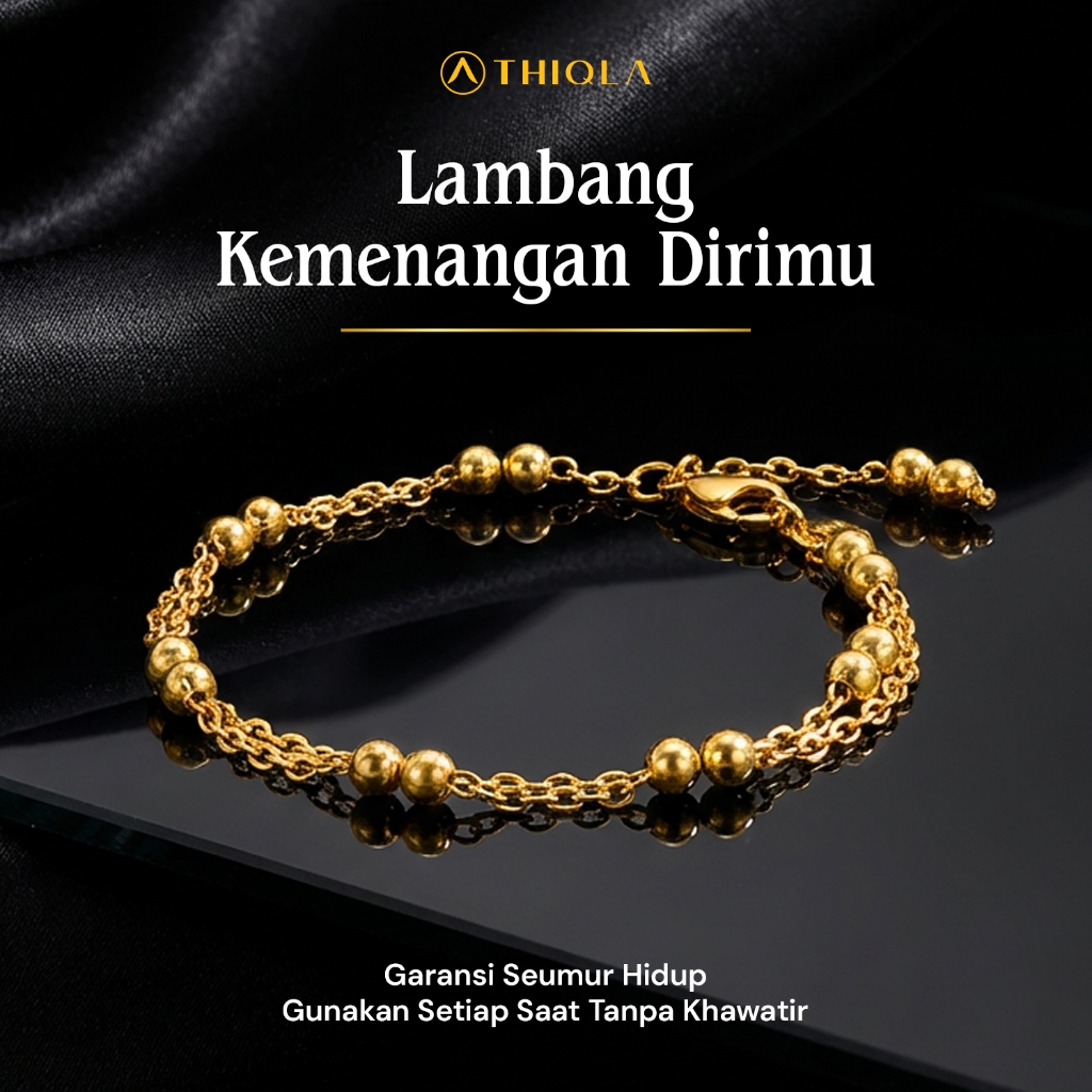 Thiqla - Perhiasan Amanah Facebook ad: KESEMPATAN TERAKHIR BUAT DAPETIN GELANG BEST SELLER INI!