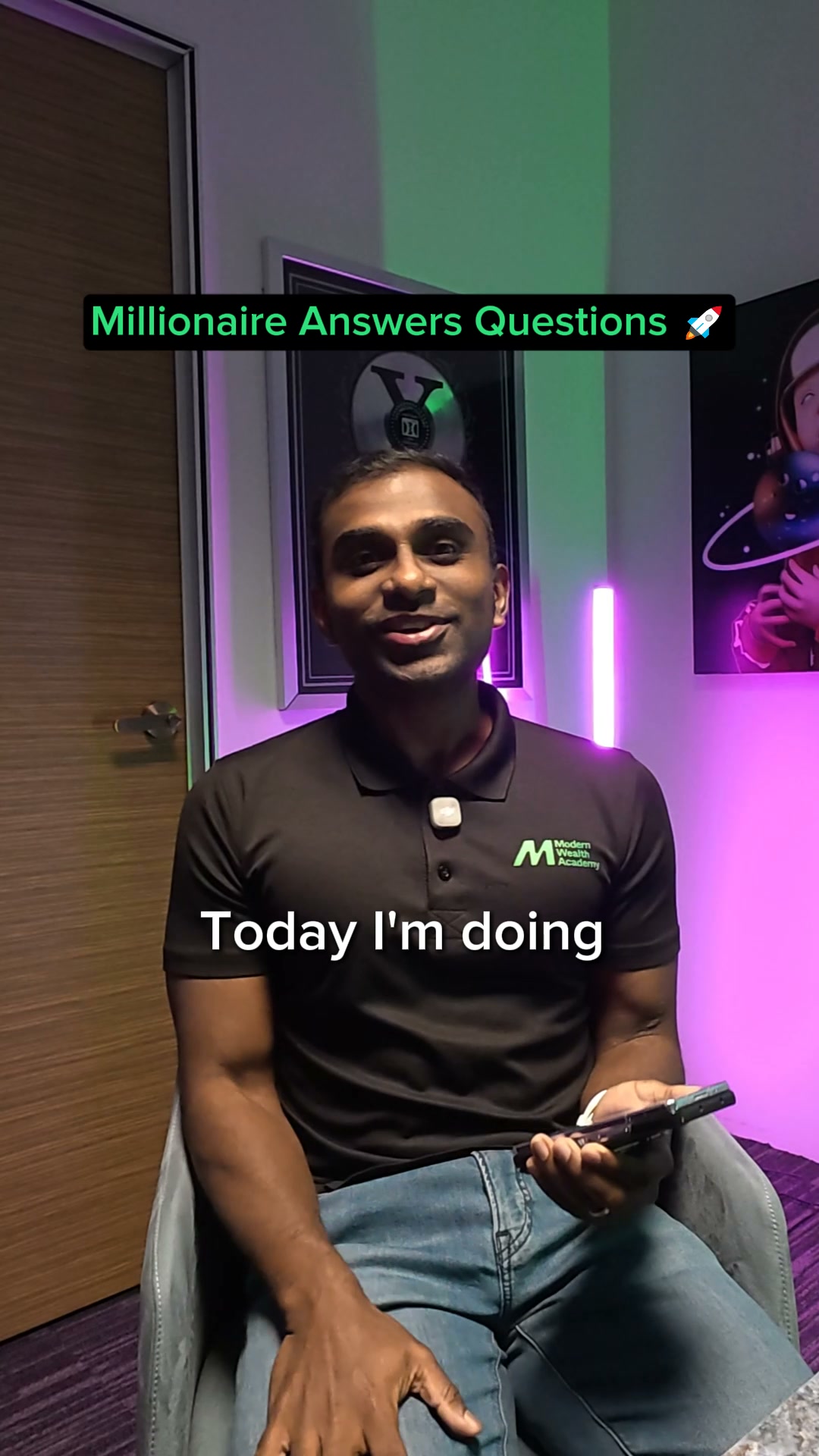 The Freedom Growth Academy Facebook ad: Resh, what was your lifestyle like BEFORE becoming…