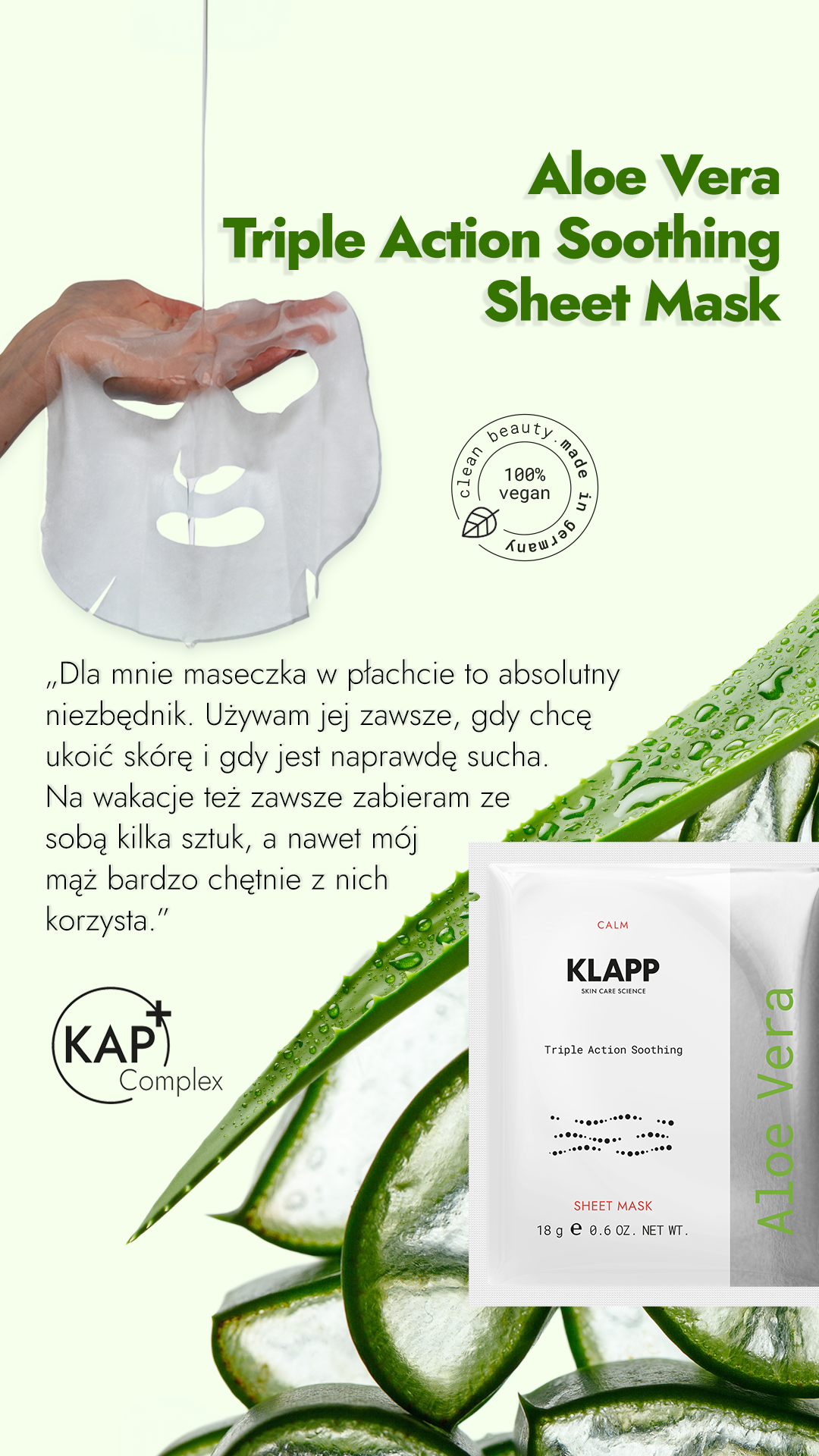 KLAPP Skin Care Science Facebook ad from Jul 24, 2026