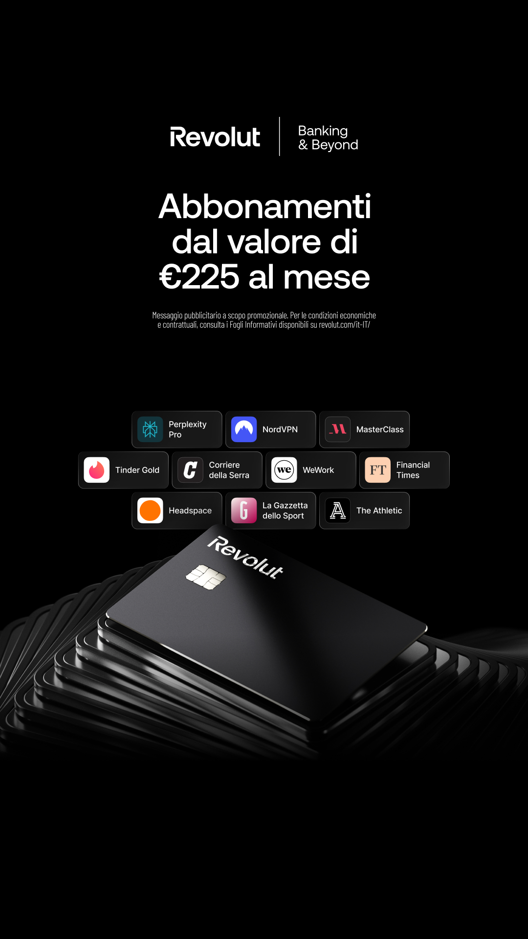 Revolut Facebook ad