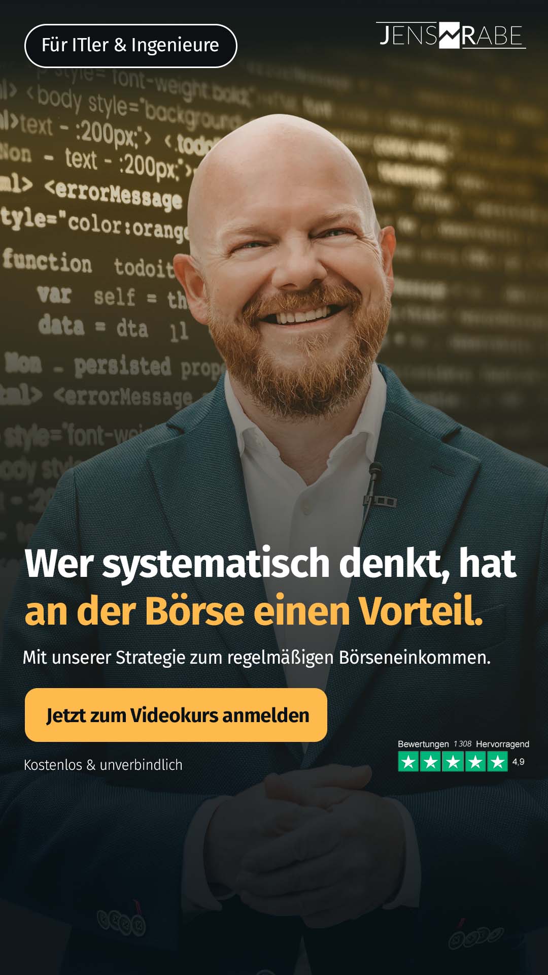 Jens Rabe Facebook ad