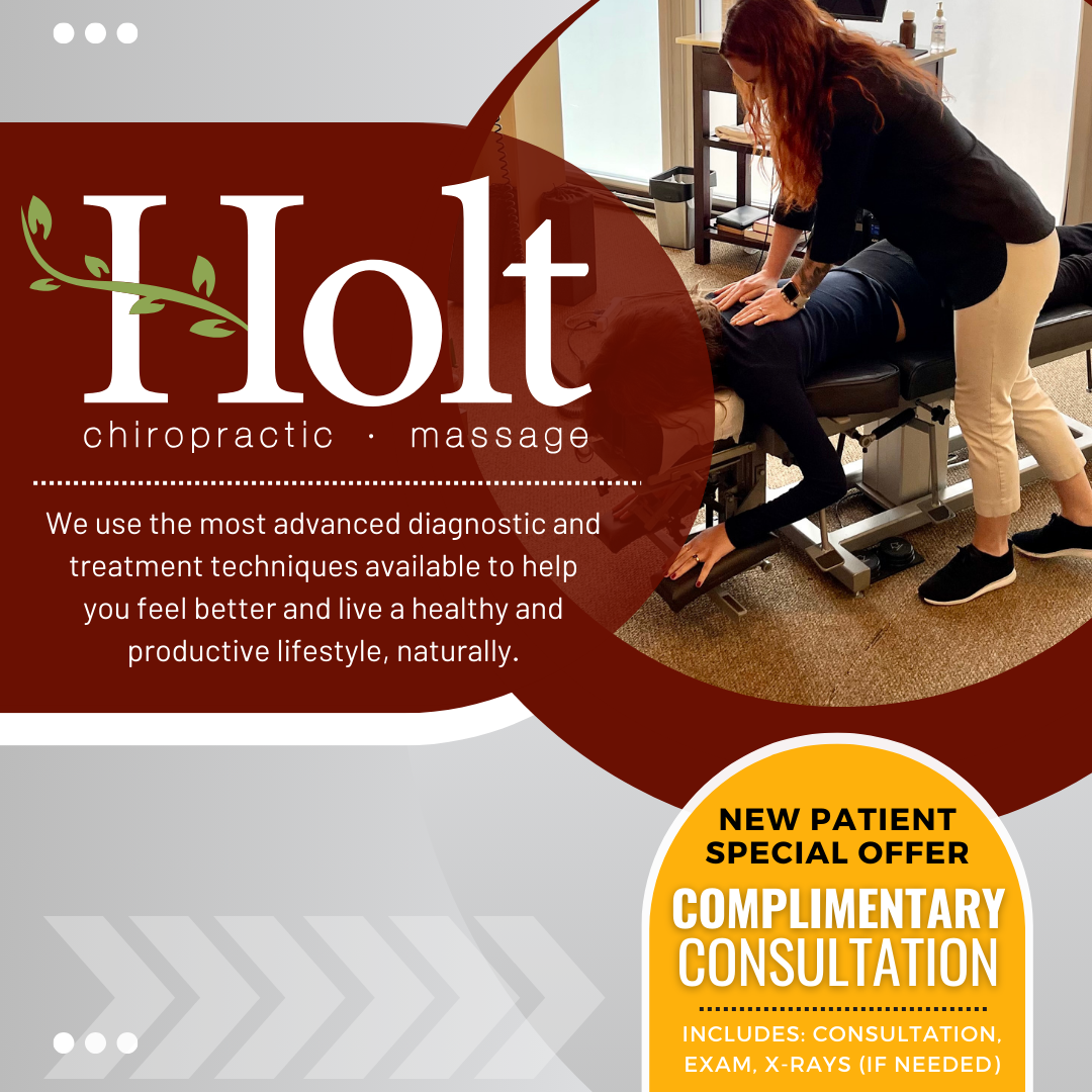 Holt Chiropractic and Massage Port Orchard, WA Facebook ad