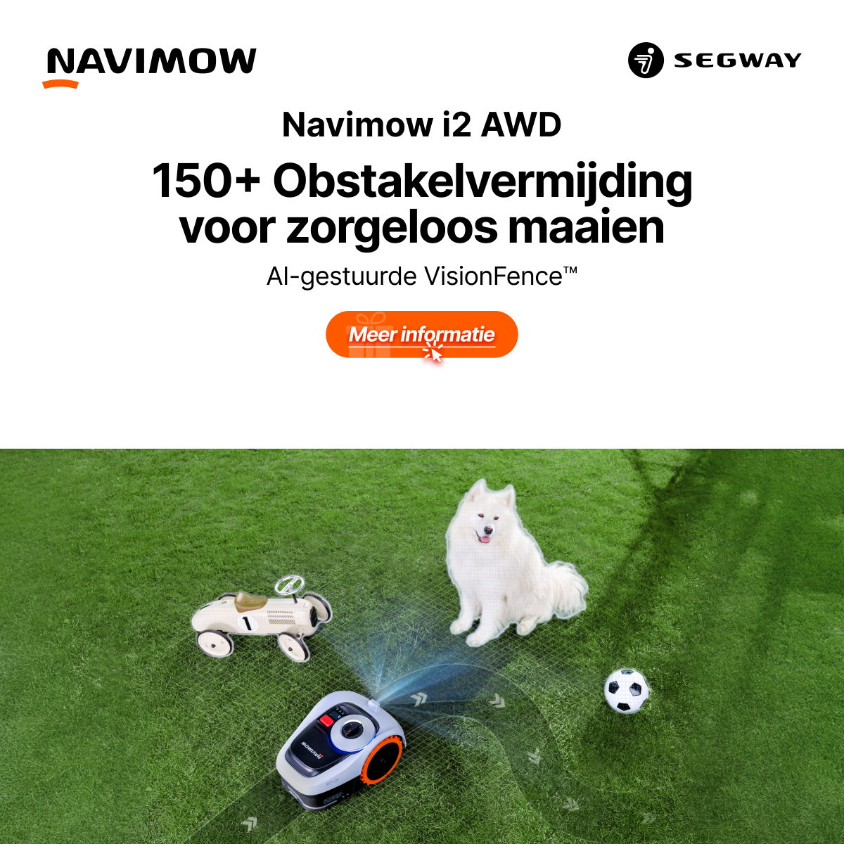Segway Navimow Facebook ad: Navimow i2 AWD Robotmaaier