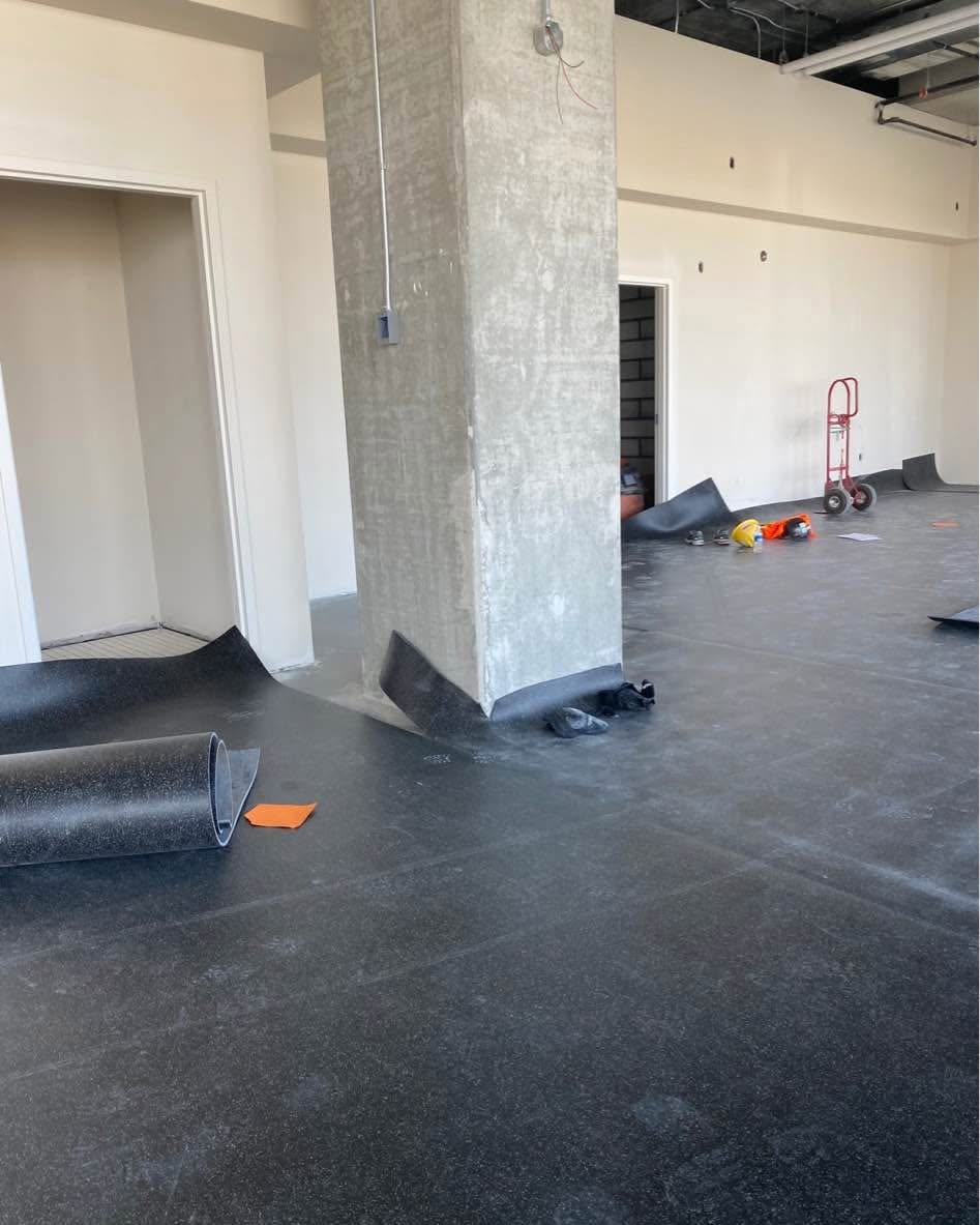 Burak Doger Facebook ad: Gym Flooring and Rubber installations