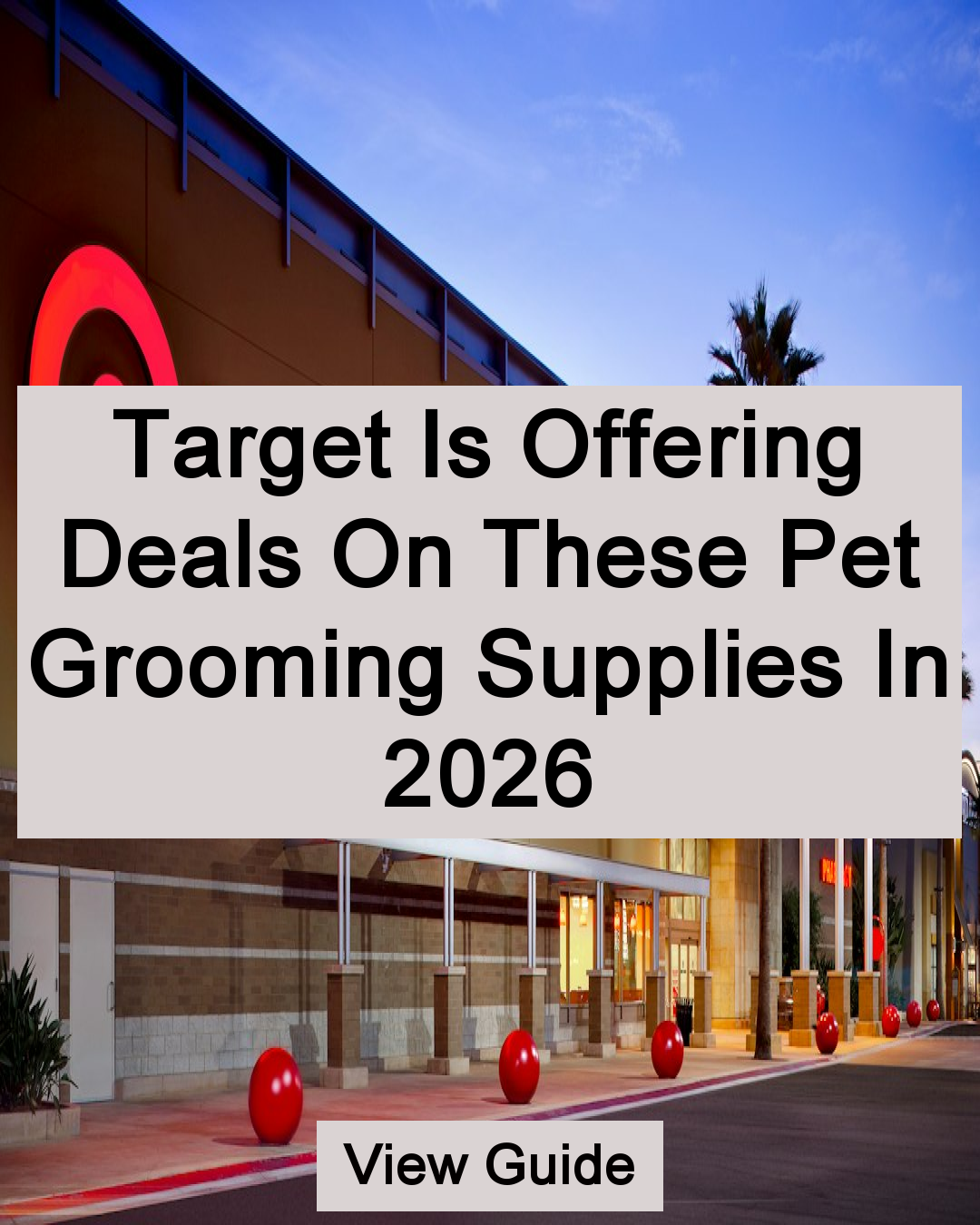 Get More Deals Facebook ad: Target Is Offering Deals On These Pet Grooming Supplies In…