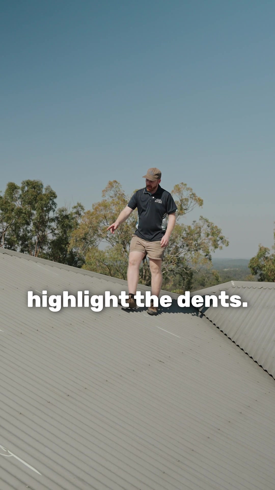 Metro Hail Facebook ad: Book a FREE roof inspection today!