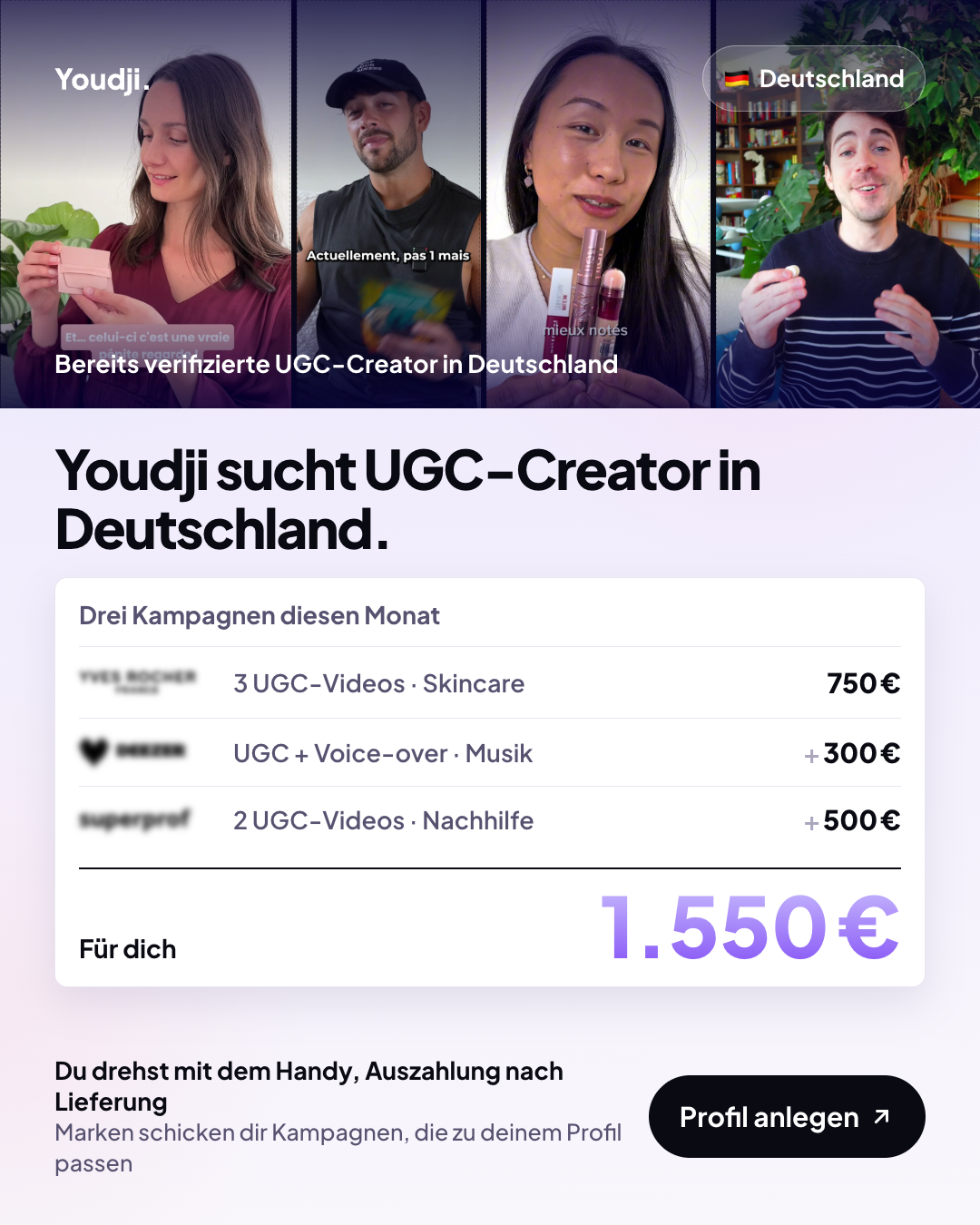 Youdji Facebook ad