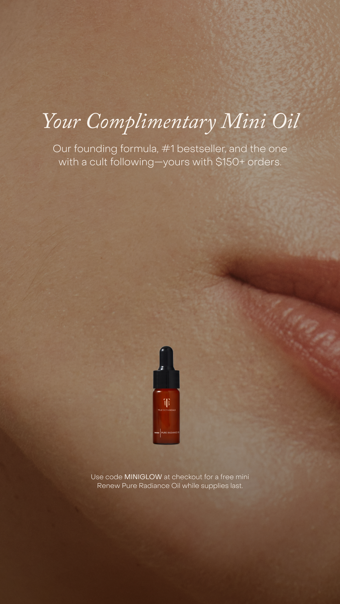 True Botanicals Facebook ad