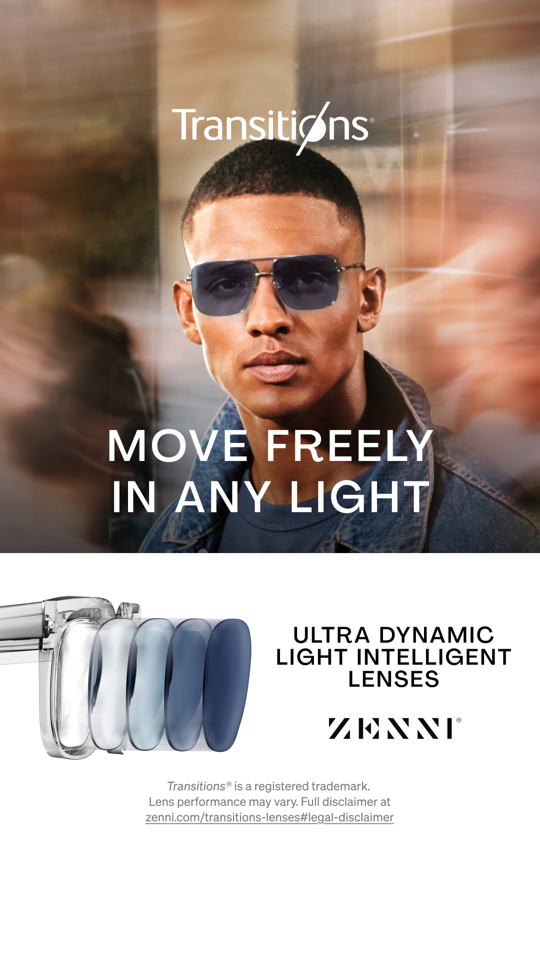 Zenni Optical Facebook ad