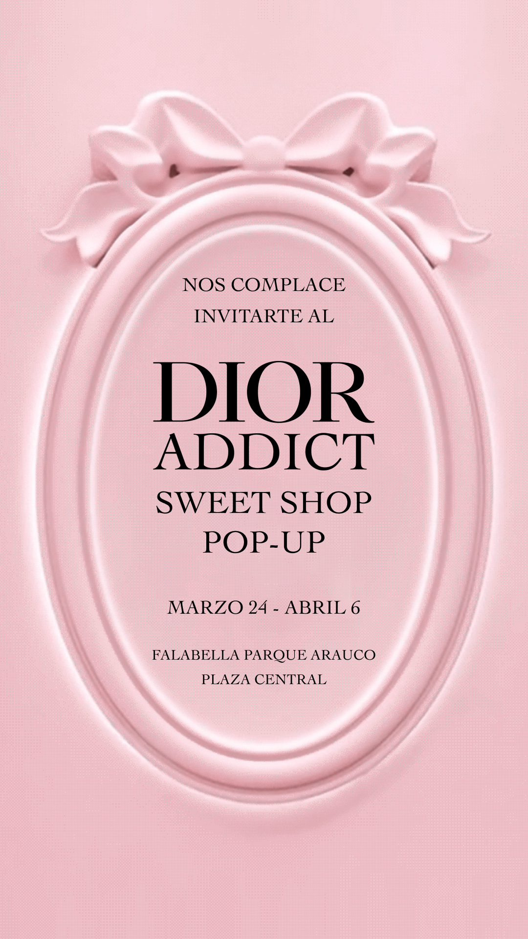 Dior Facebook ad