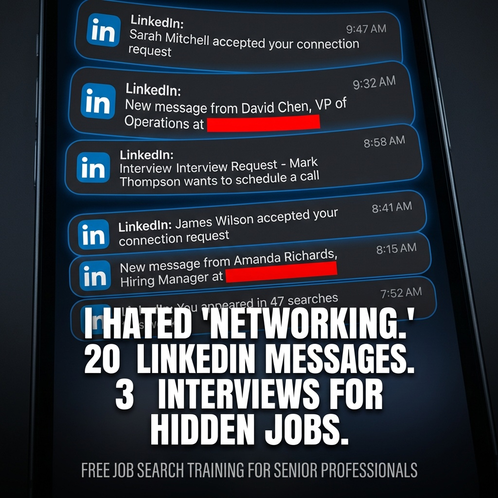 The Job Search School Facebook ad
