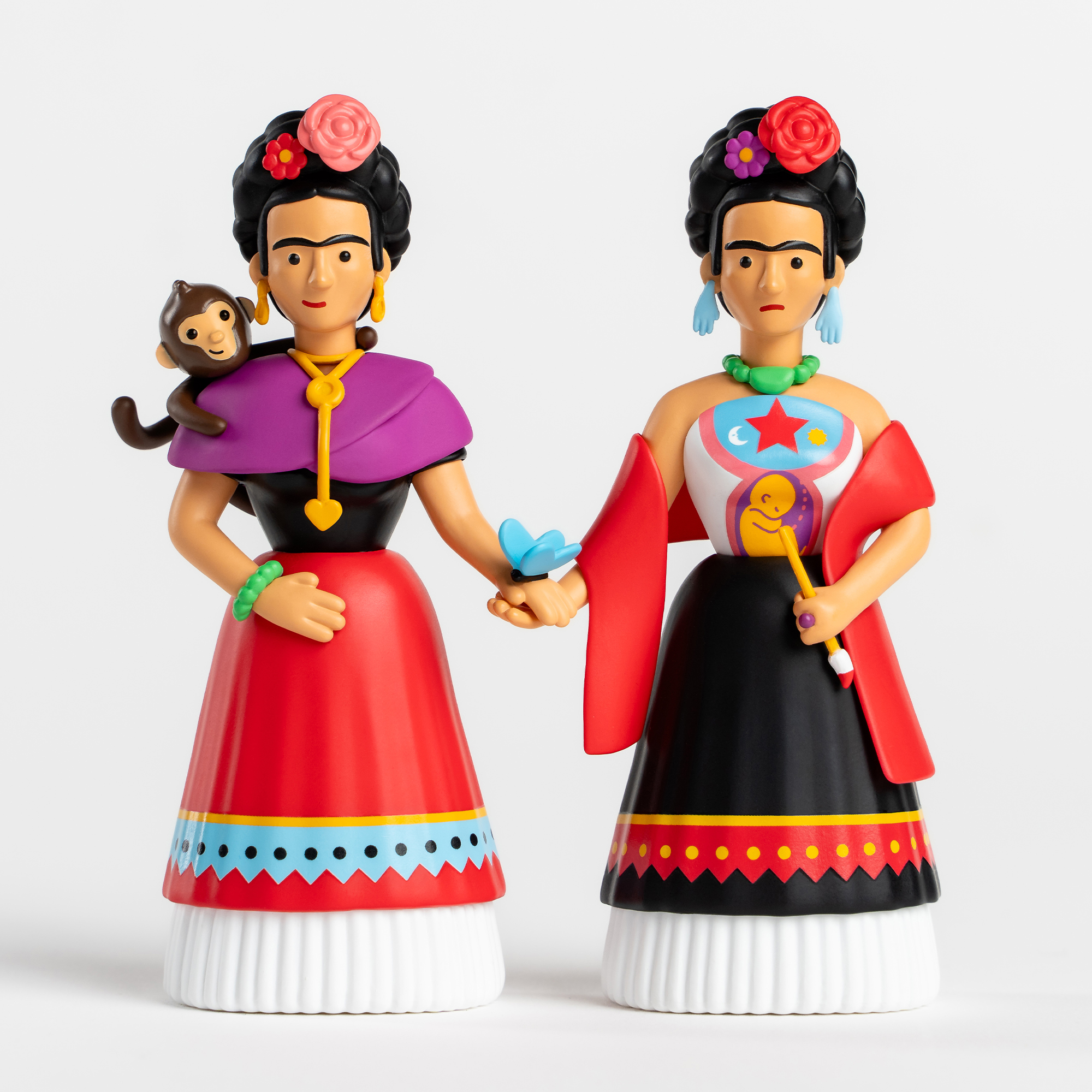 Curated Curio Facebook ad: Frida Kahlo Collectible Figure