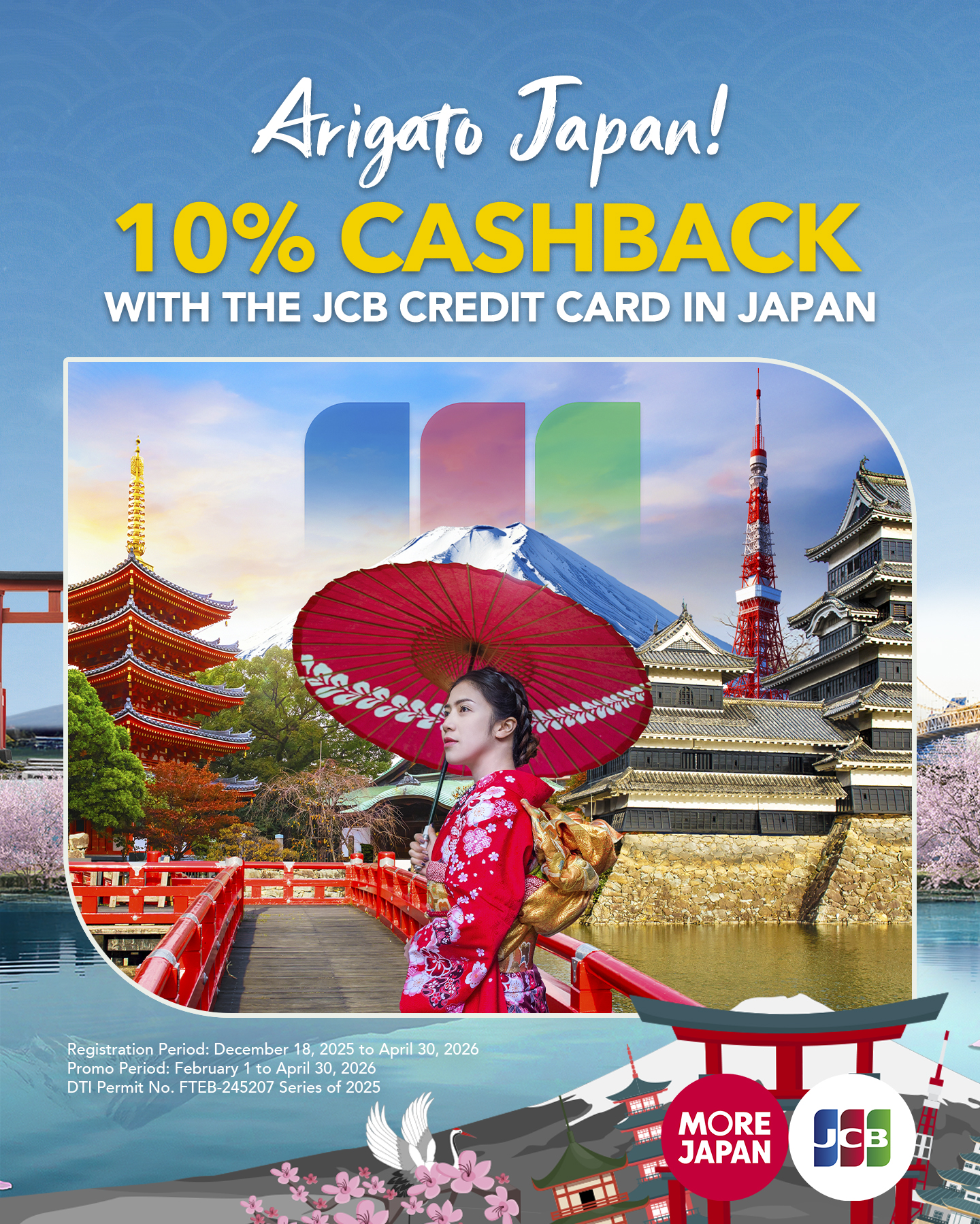 JCB Philippines Facebook ad: JCB Website