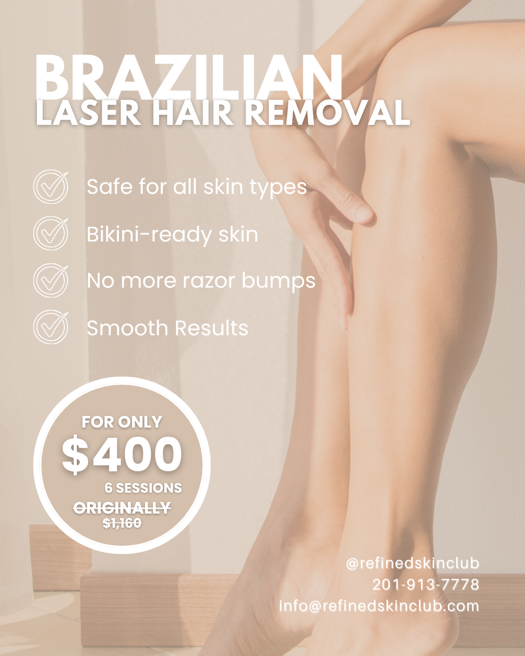 Refined Skin Club Facebook ad