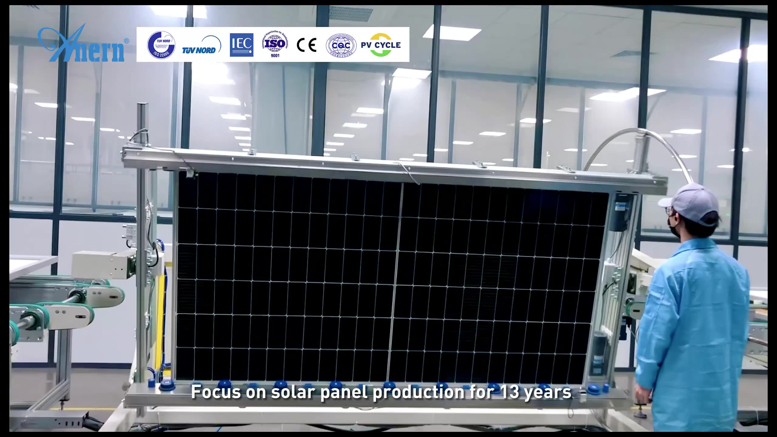 Anern Solar Street Light & Solar Power System Facebook ad: Have you ever used Half-Cut Solar Panels?