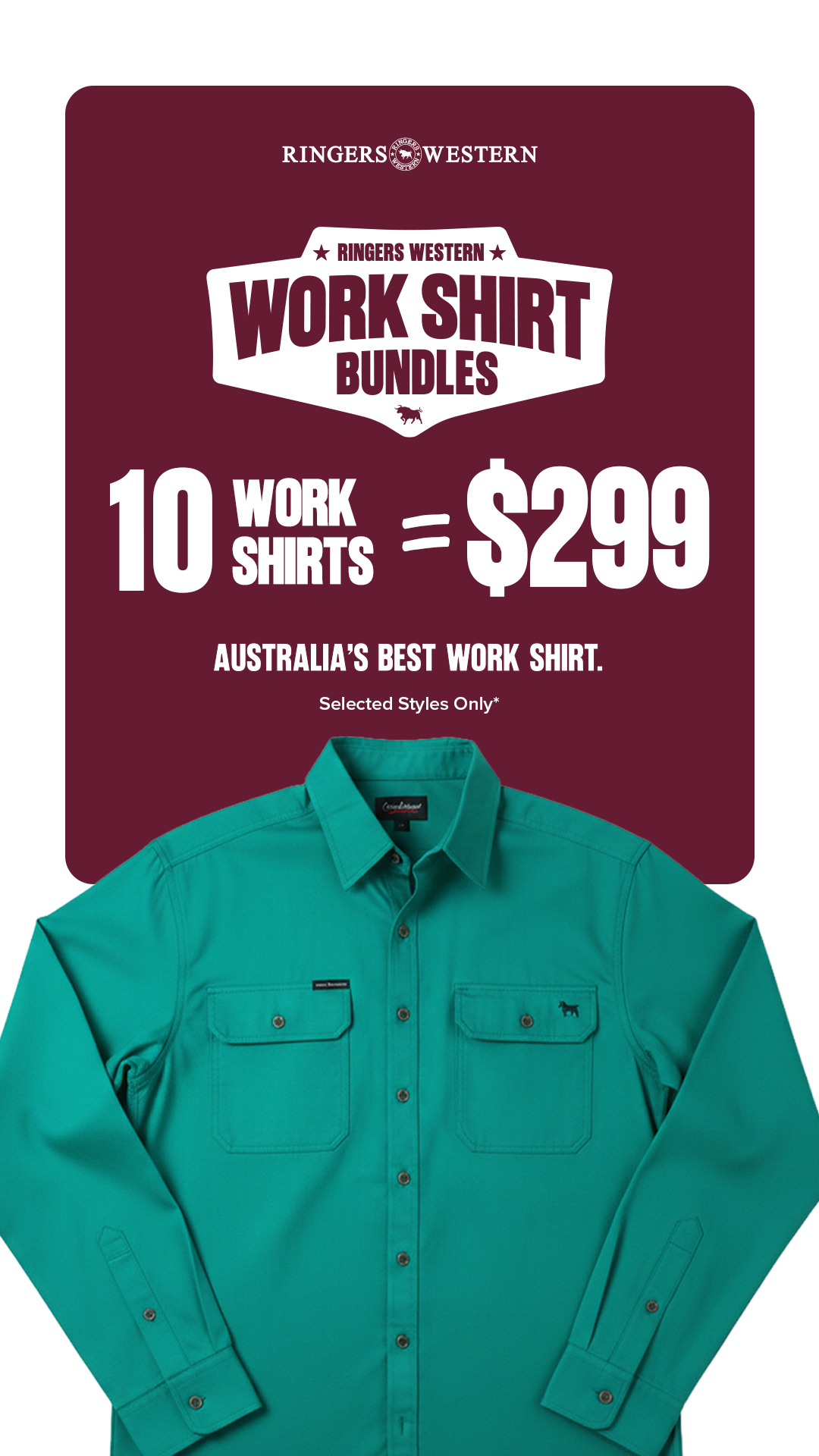 Ringers Western Facebook ad