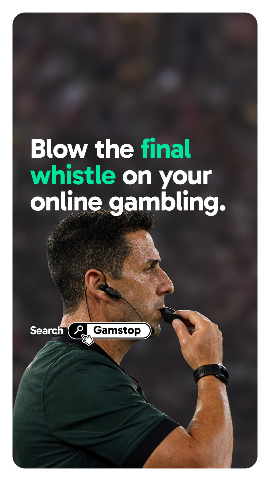 Gamstop Facebook ad