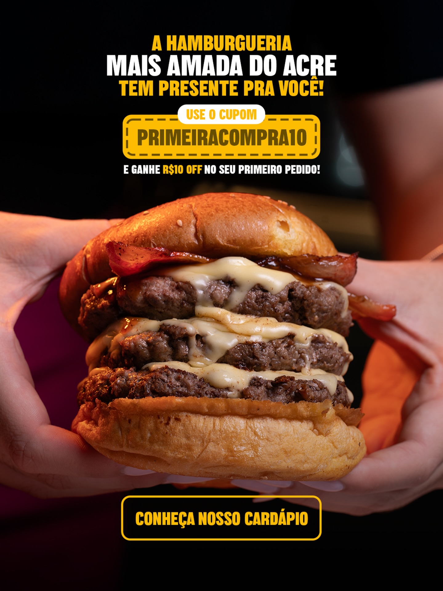 Freguesia Hamburgueria Facebook ad: Freguesia - Camisa 10