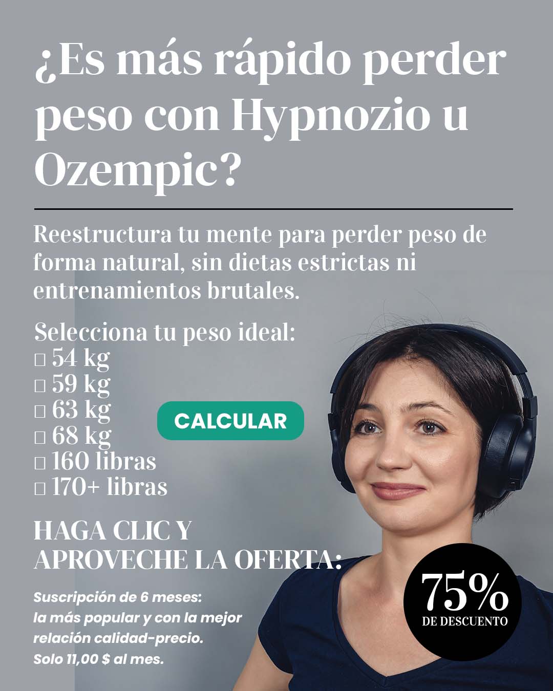Hypnozio: power of hypnotherapy Facebook ad