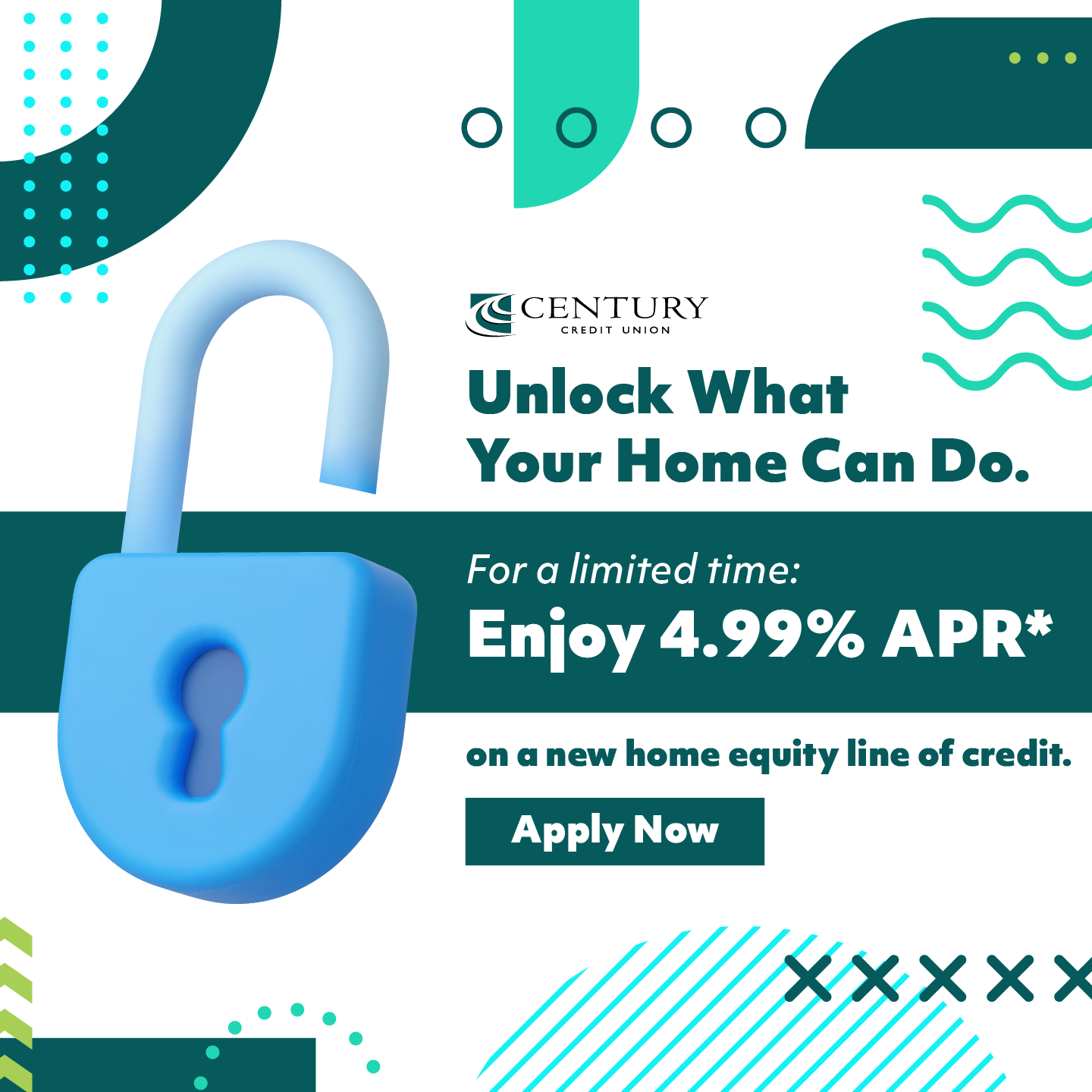 Century Credit Union Facebook ad
