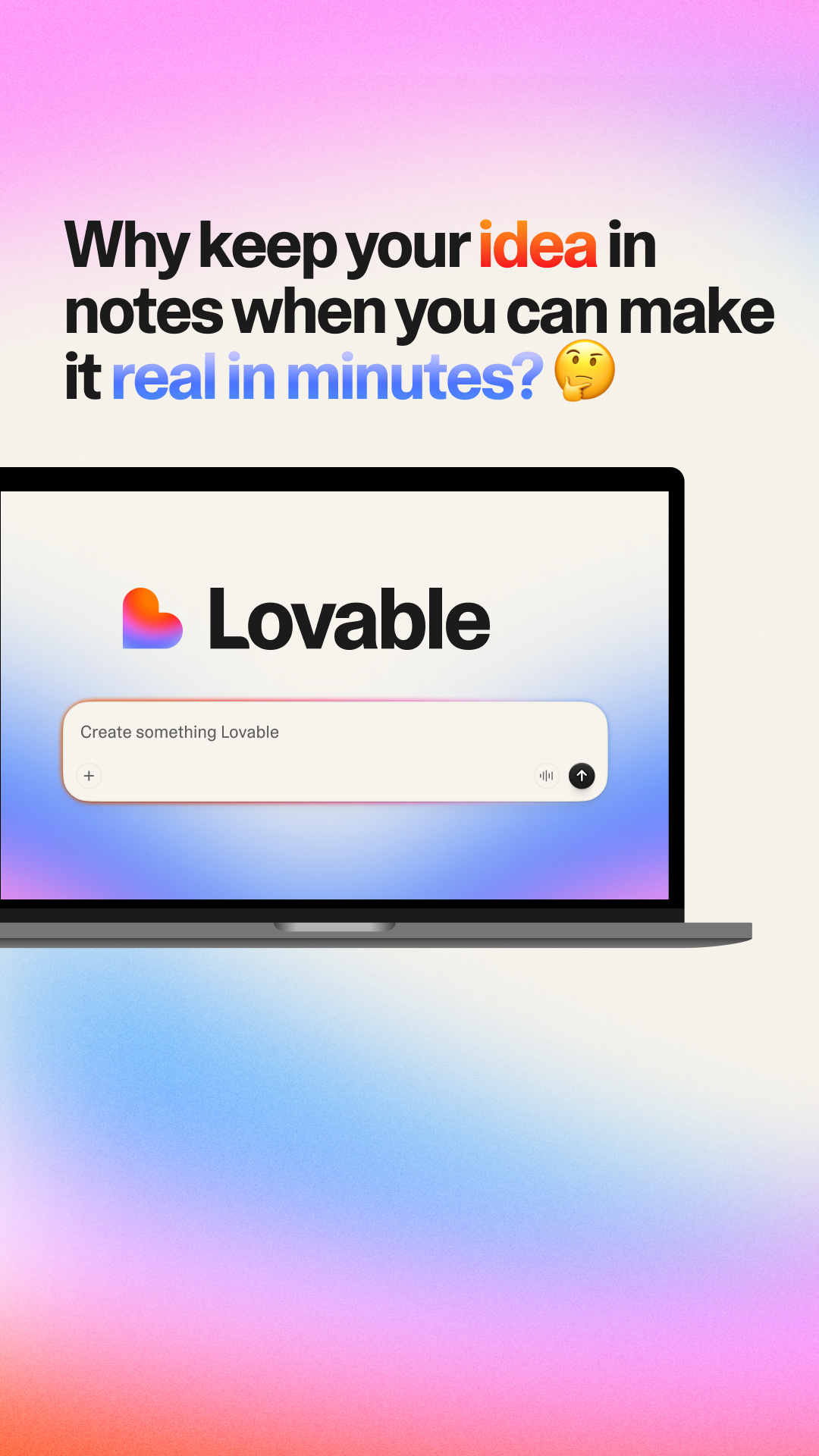 Lovable.dev Facebook ad