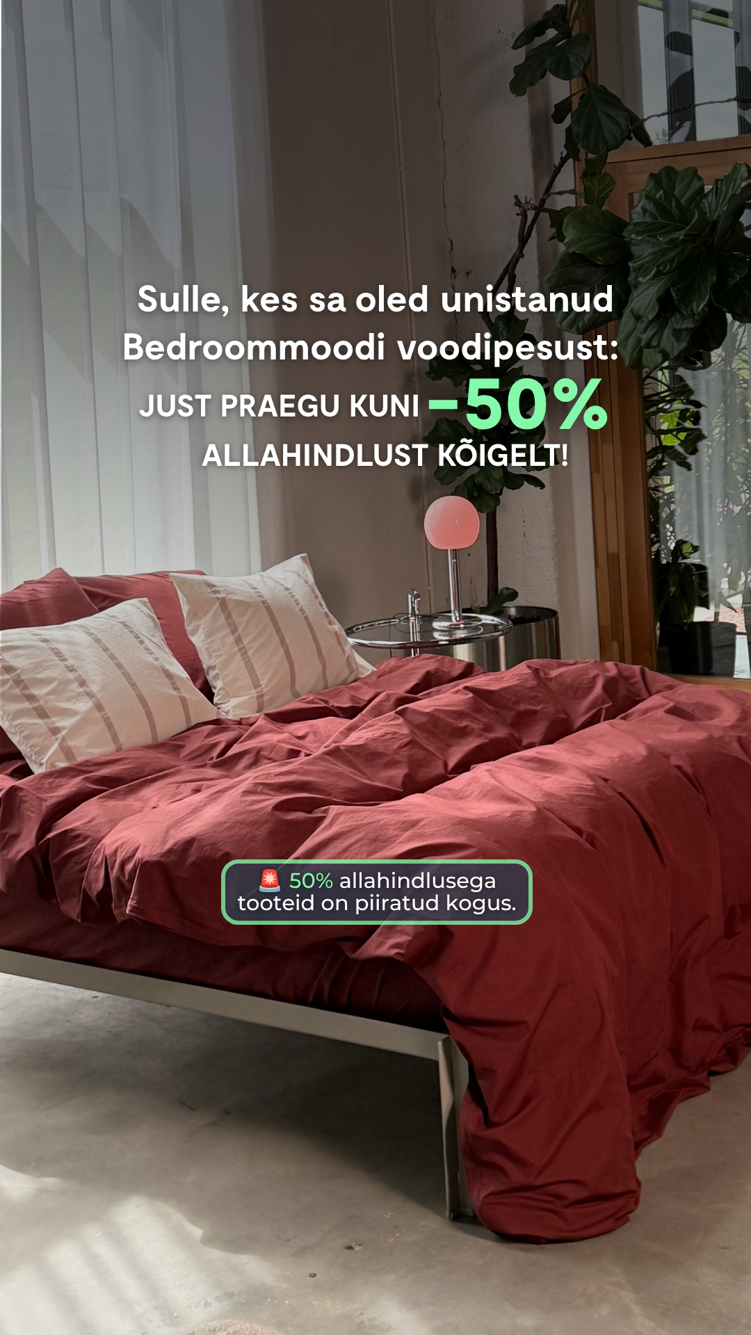 Bedroommood Facebook ad