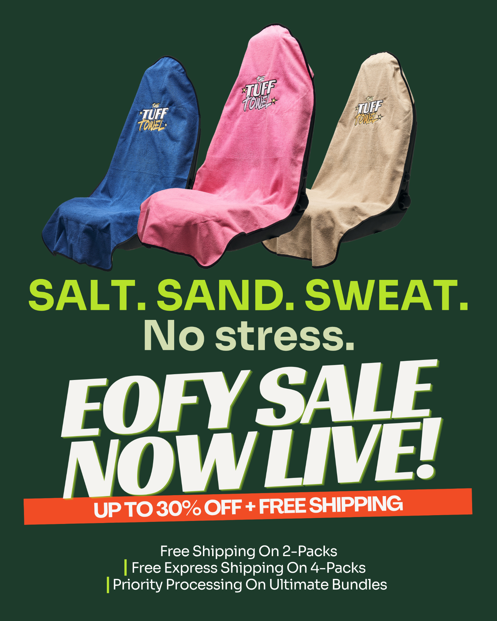 The Tuff Towel Facebook ad