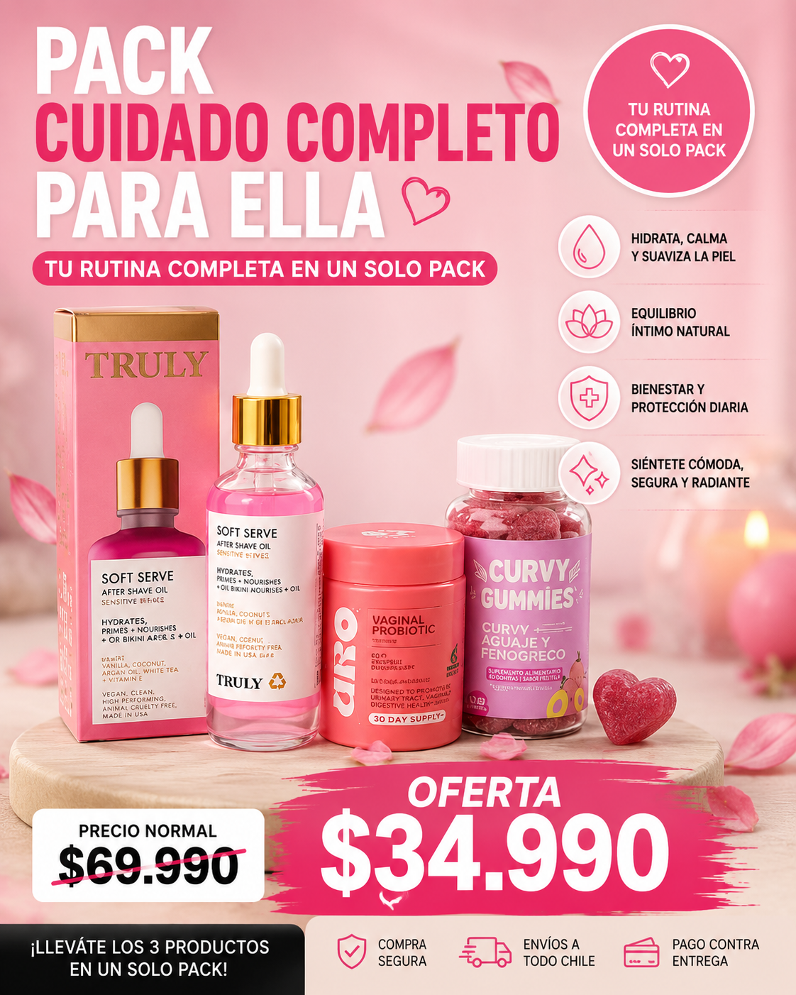 ANVI Facebook ad: MEGA PACK FEMENINO | DATE EL CUIDADO Y AMOR QUE MERECES