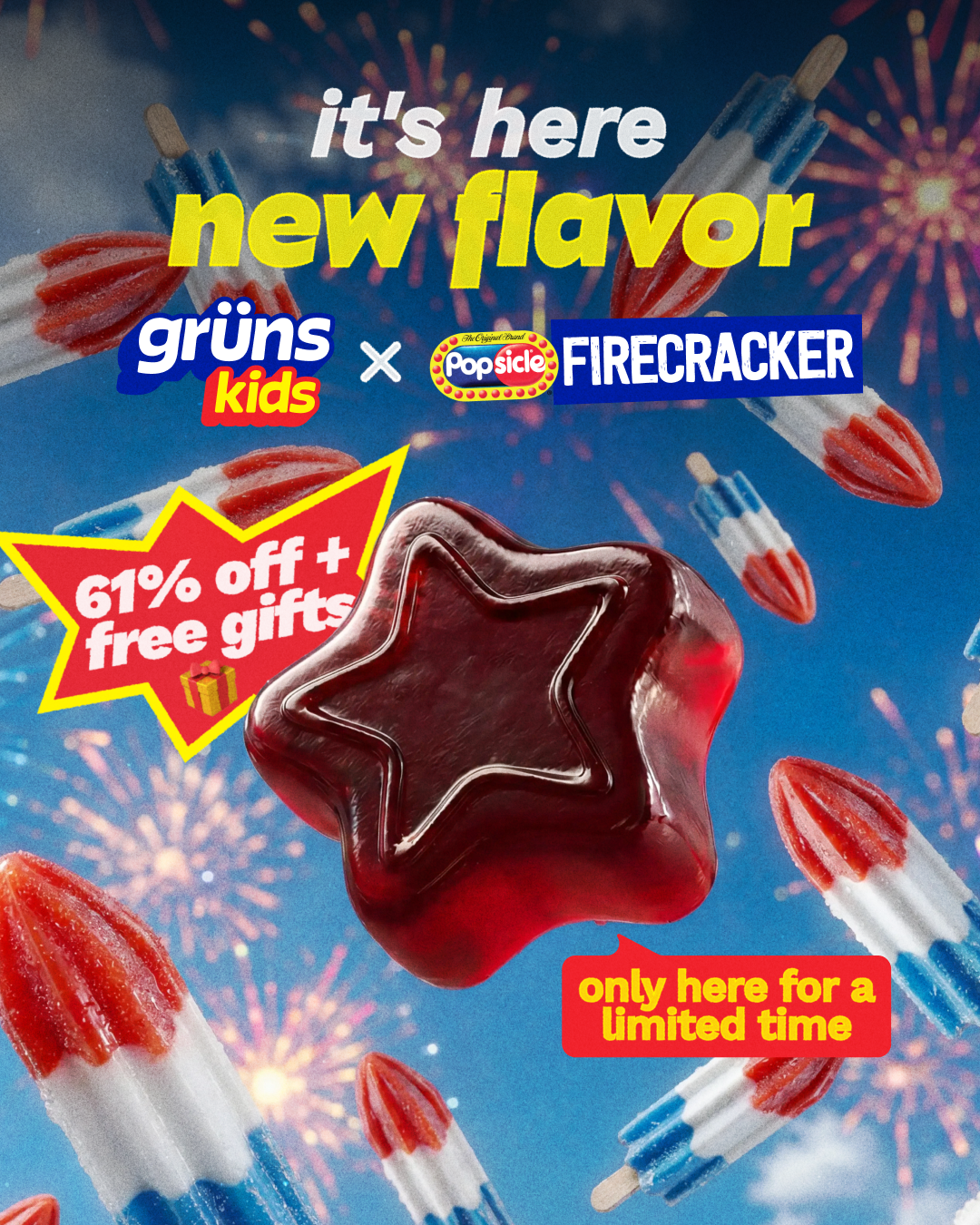 Grüns Kids Facebook ad