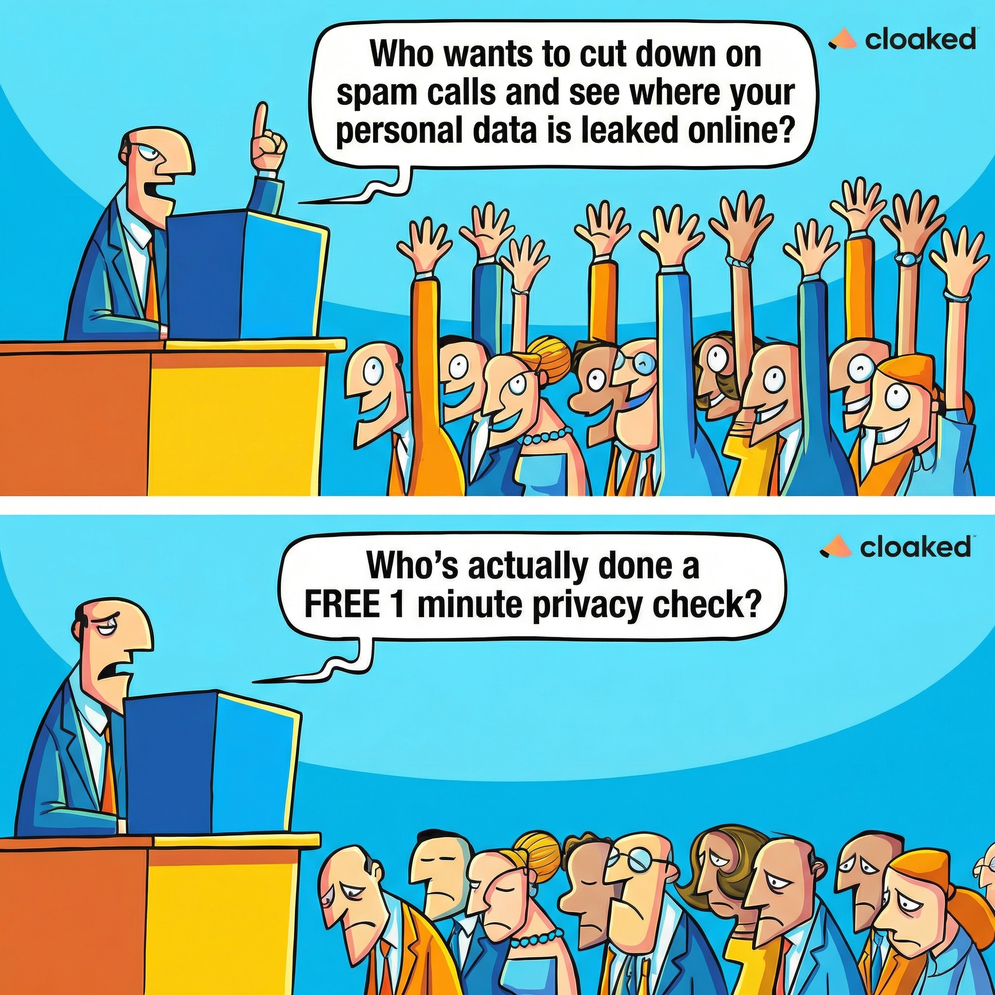 Cloaked Inc. Facebook ad