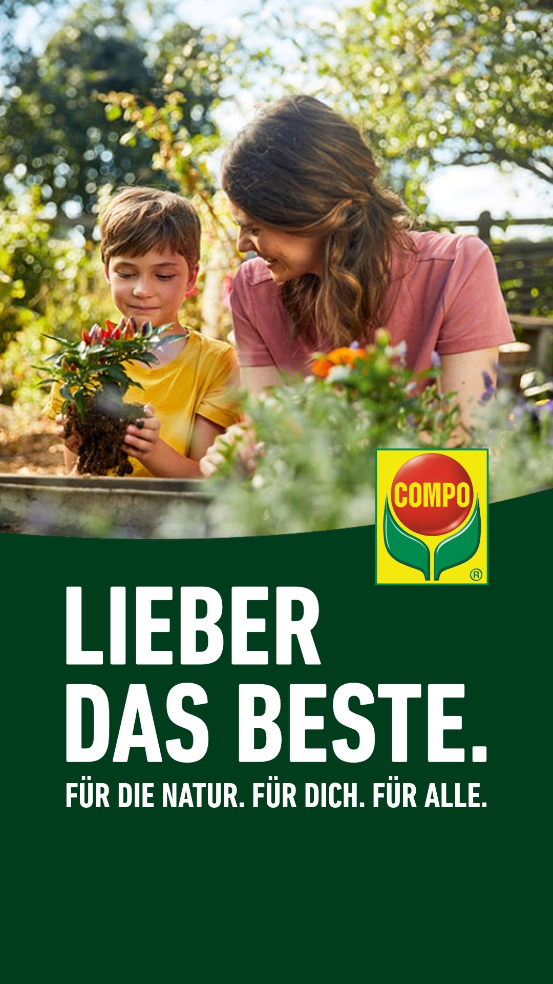 Mein COMPO Garten Facebook ad