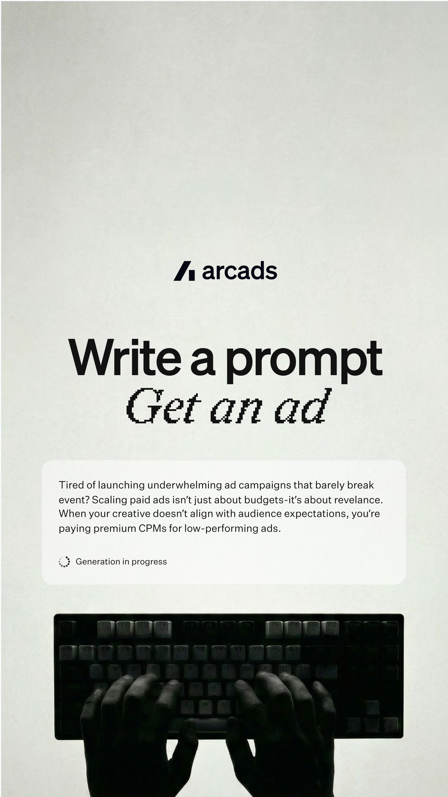 Romain Torres Facebook ad: AI Ad by Arcads