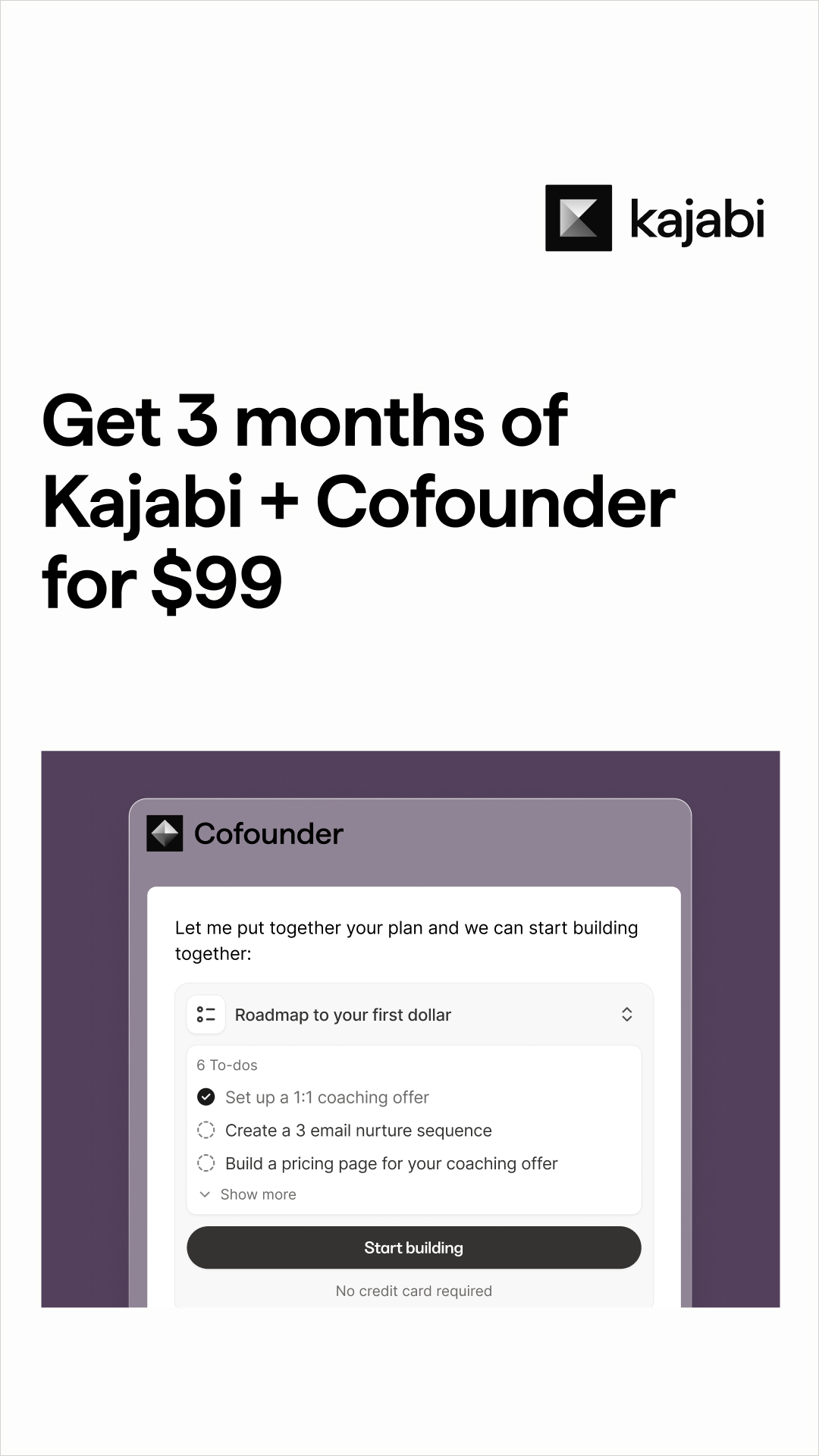 Kajabi Facebook ad