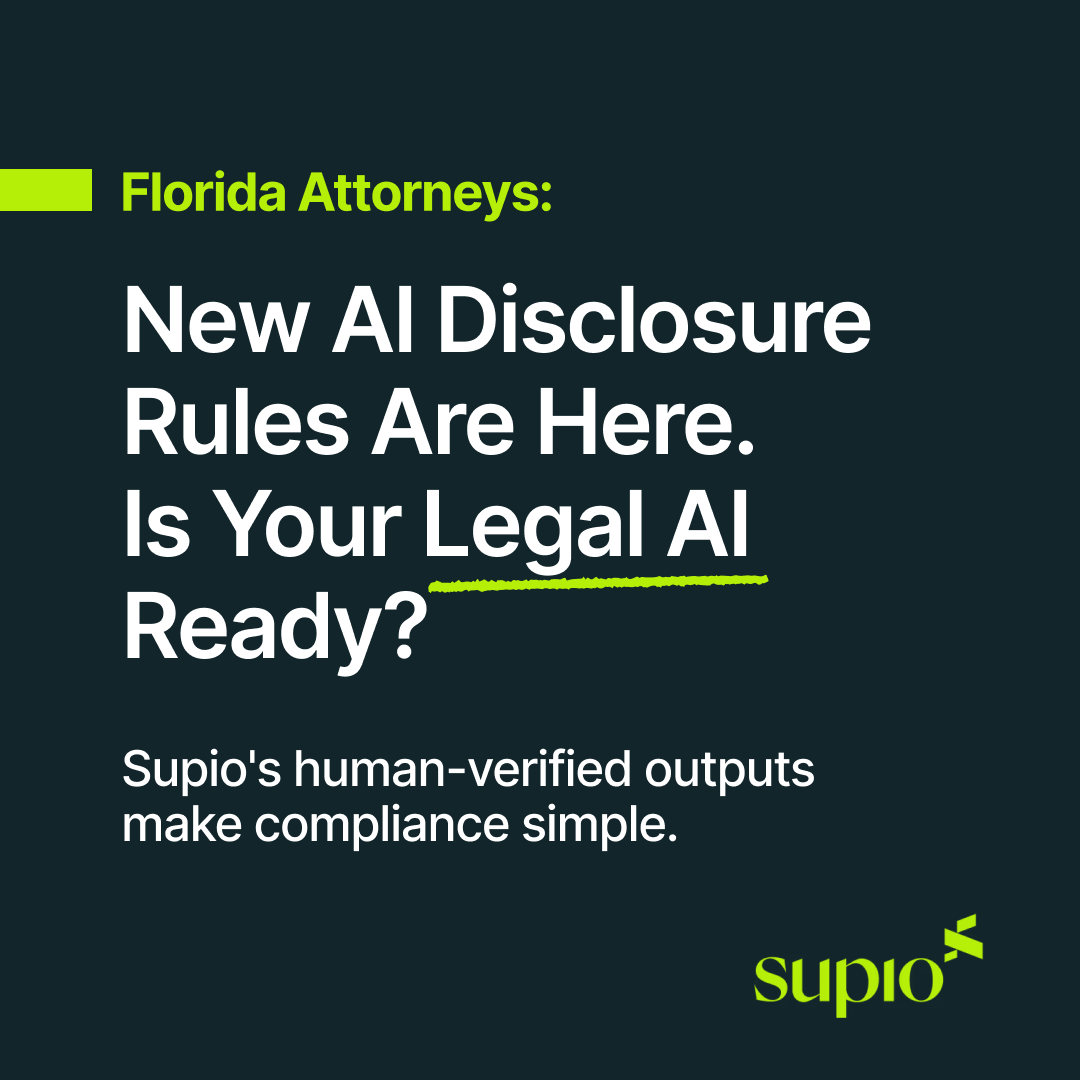 Supio Legal AI Facebook ad