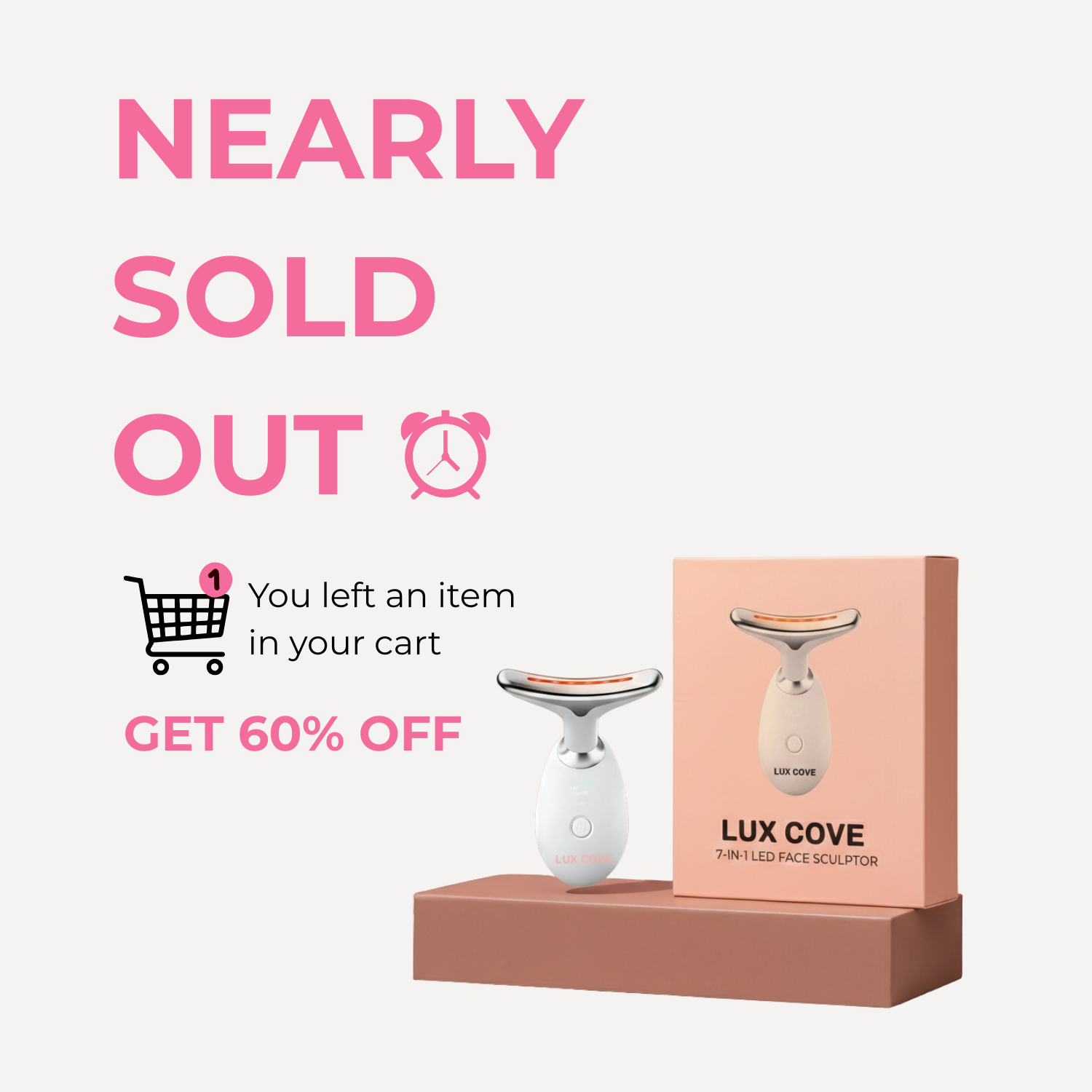 Lux Cove Facebook ad